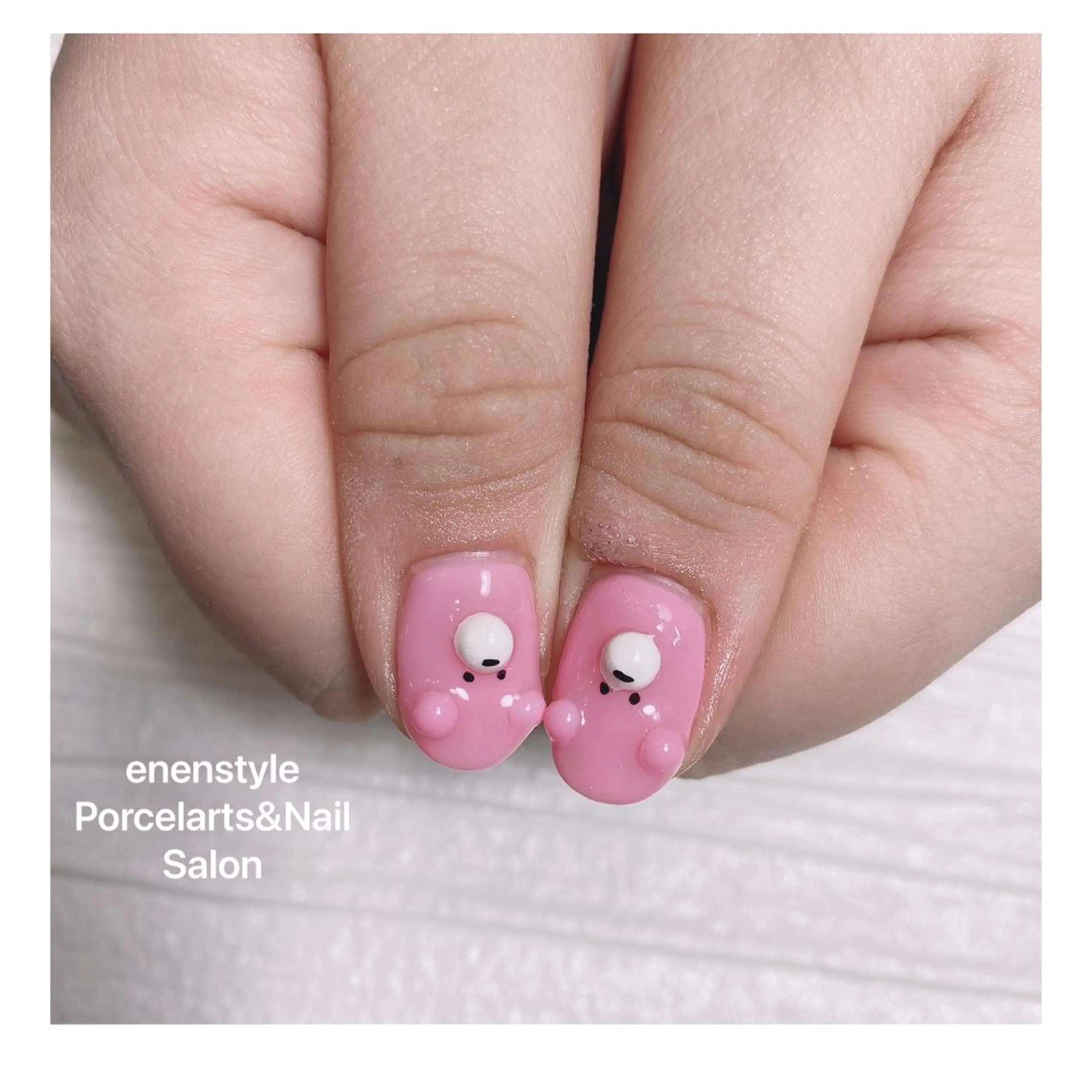 ミディアム ネイル ハンドネイル 👑enen style👑のネイルデザイン