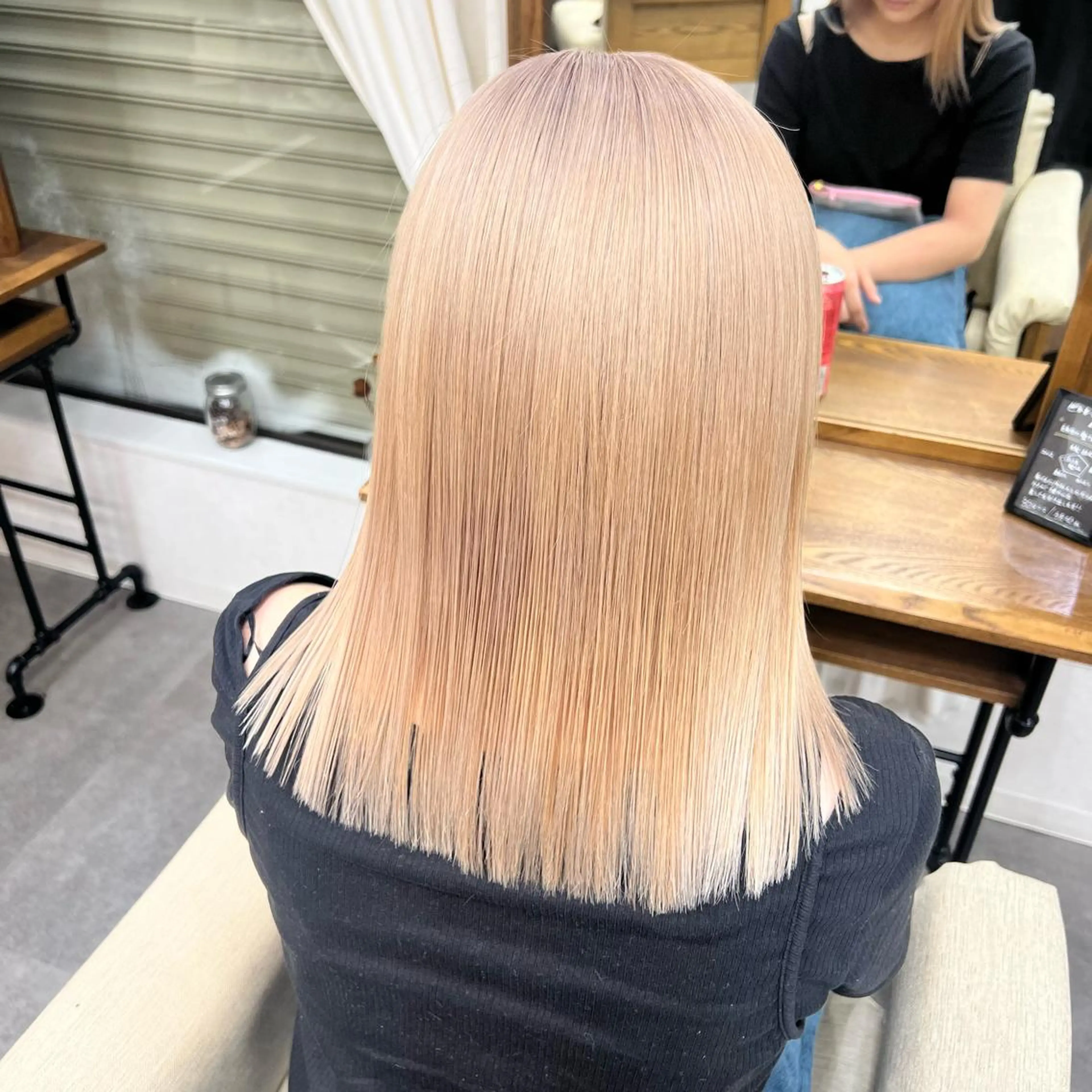 ミディアム たかはし るなのヘアスタイル