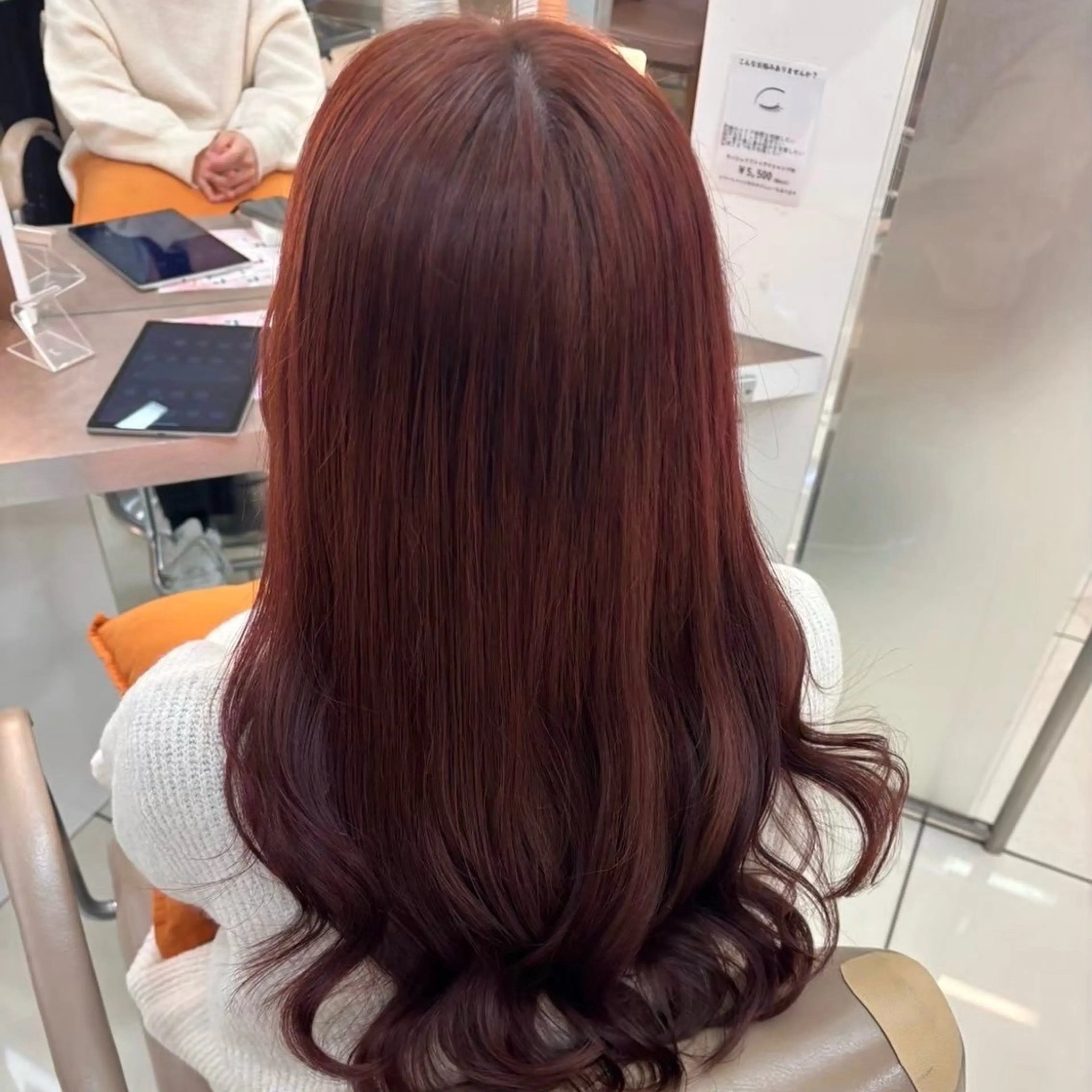 セミロング カラー ヘアカラー STYLE横浜所属・横浜 アレンジ🎀/ エクステ🌙/もものヘアスタイル