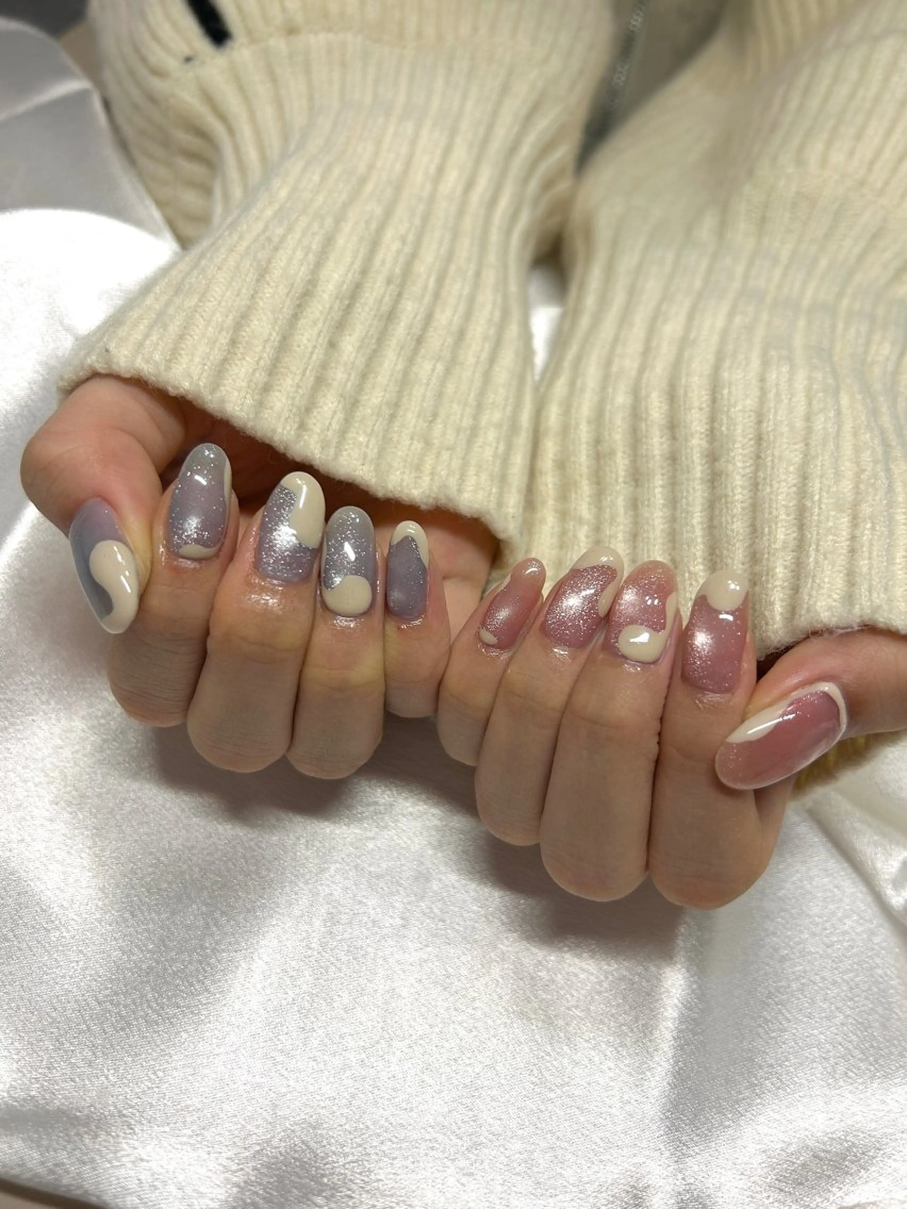ネイル オフィスネイル シンプルネイル nail salon coco no ne所属・coco no ne KANNAのネイルデザイン