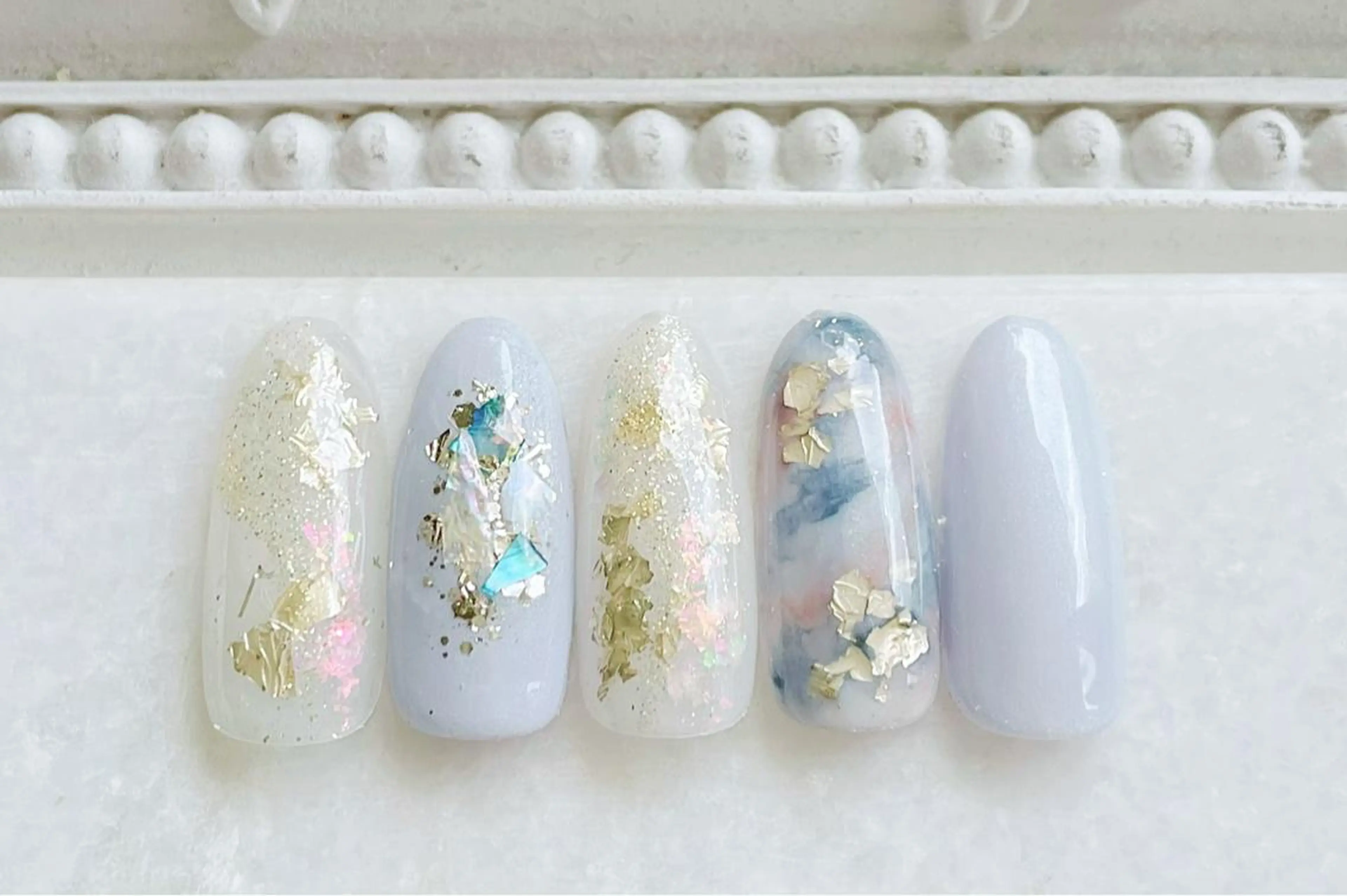 ネイル ジェルネイル ニュアンスネイル パラジェル ハンドネイル Satomi  のネイルデザイン