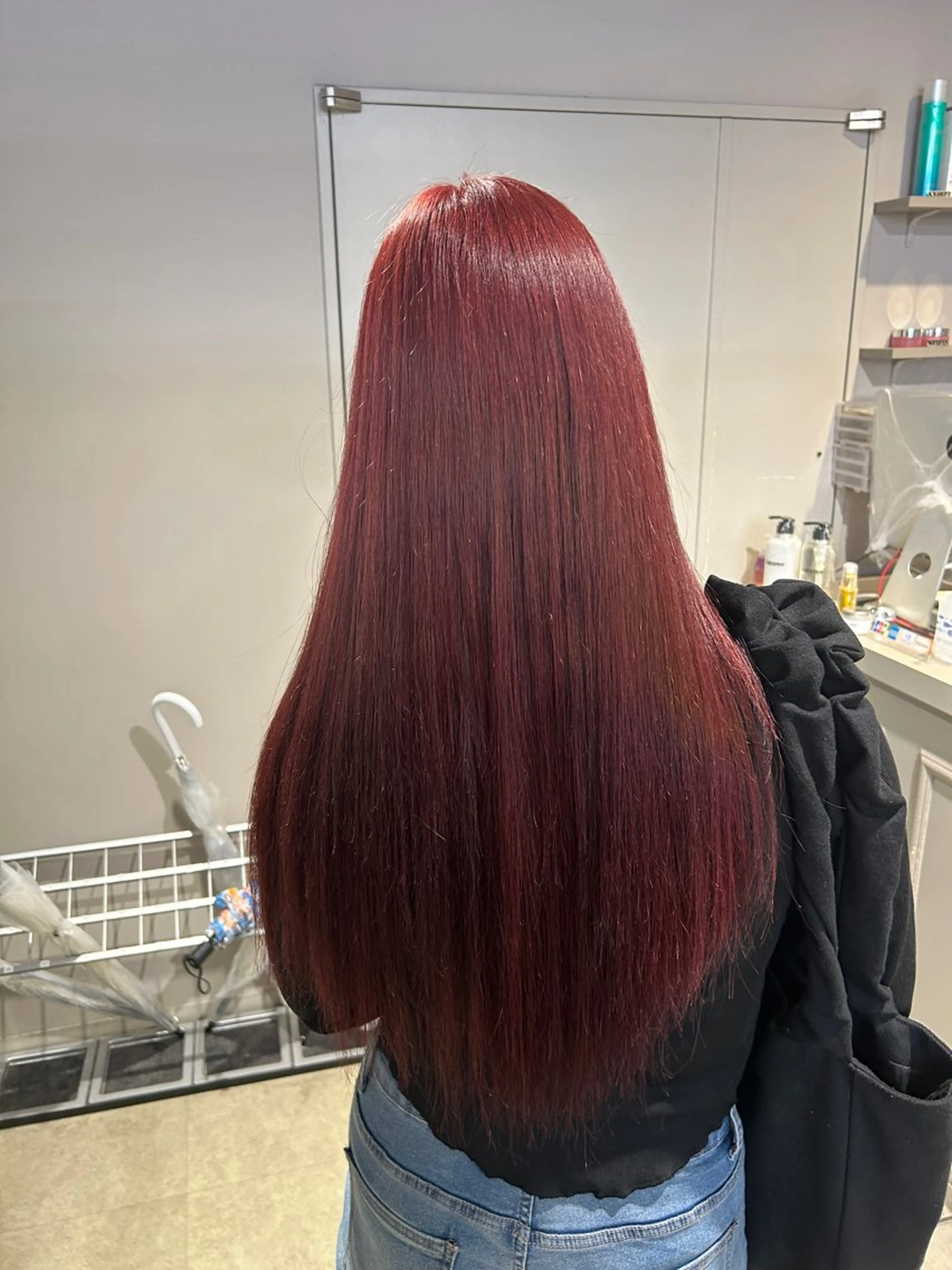 カラー パーマ ヘアアレンジ メンズ ヘアカラー 🥯縮毛/レイヤー/ ベージュヘア🥯のヘアスタイル