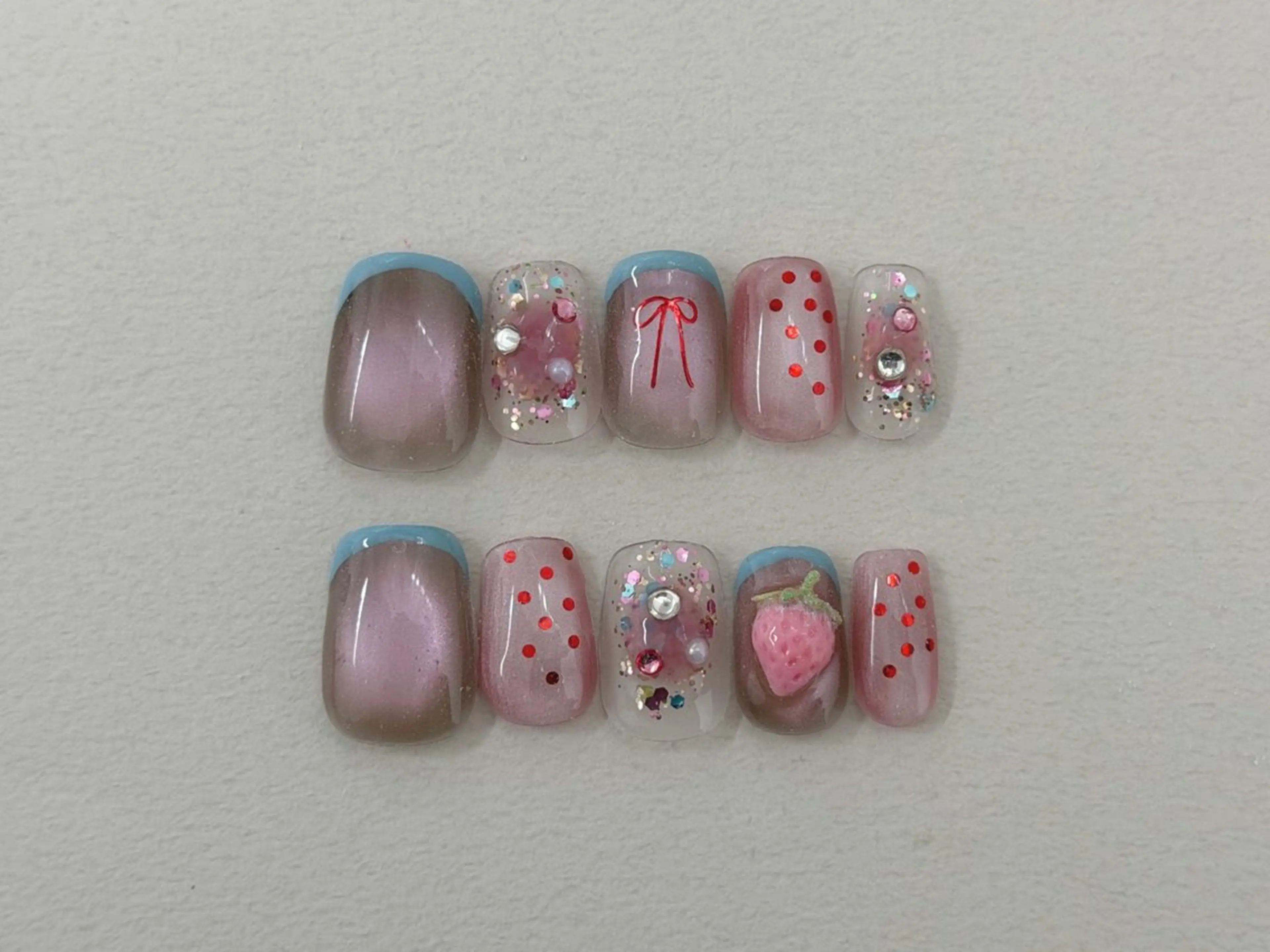 ネイル バレンタイン ハンドネイル Nail Katoのネイルデザイン