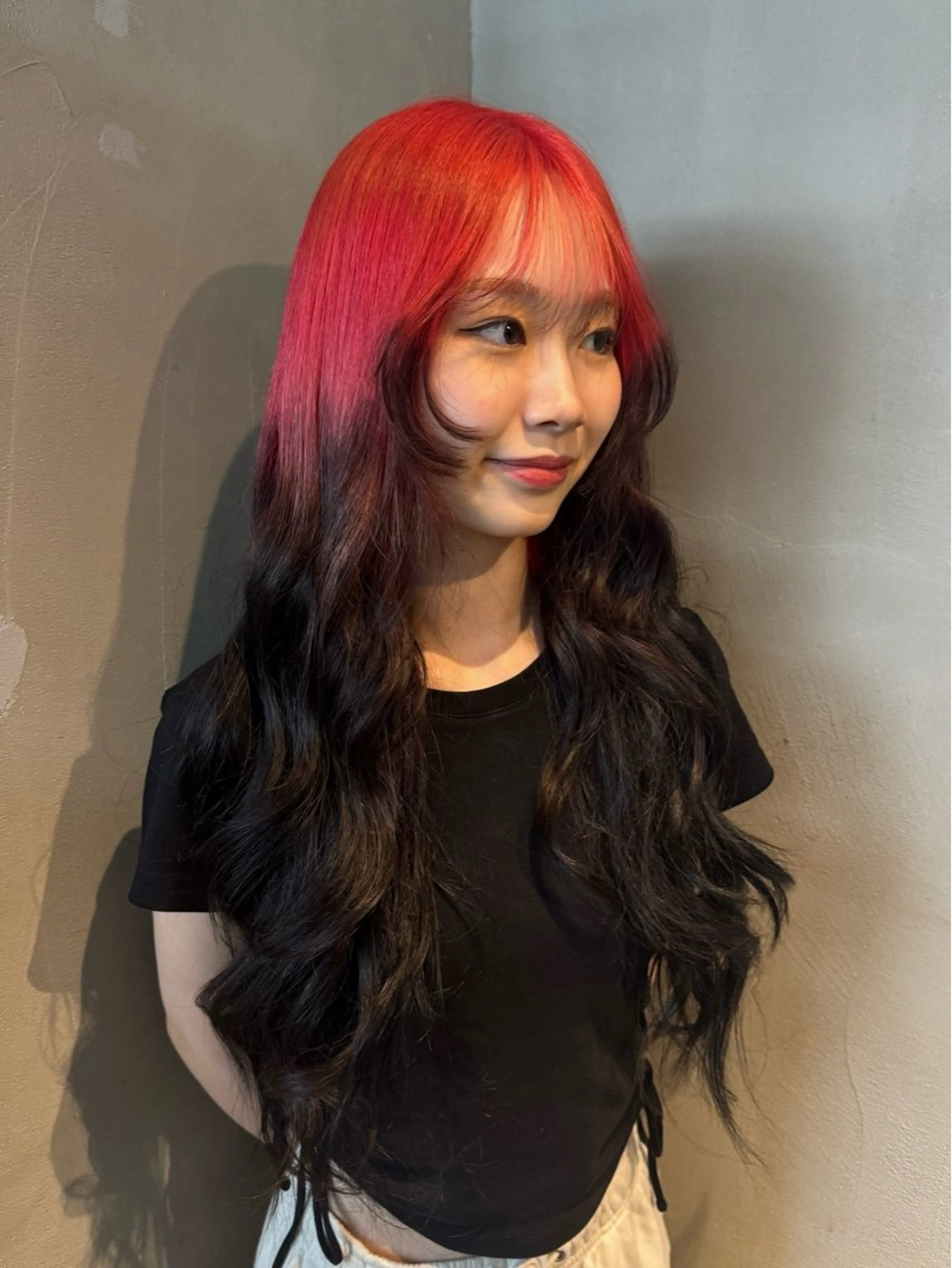 ロング ケアカラー ヘアカラー トリートメント Momoka🪷 /ハイトーンのヘアスタイル