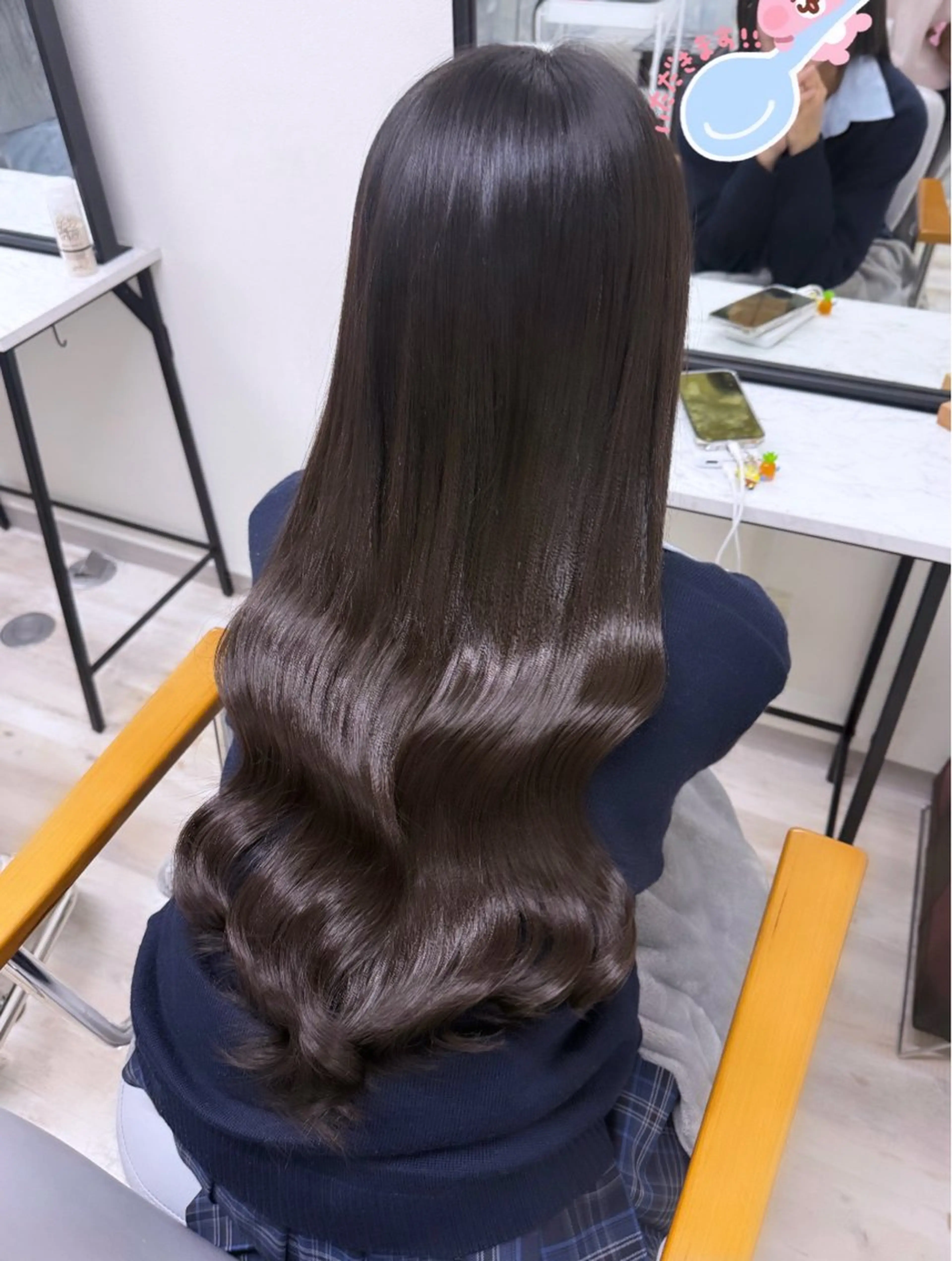 ロング シールエクステ エクステ 学生 ロング エクステ aoi ⟡.·*.のヘアスタイル