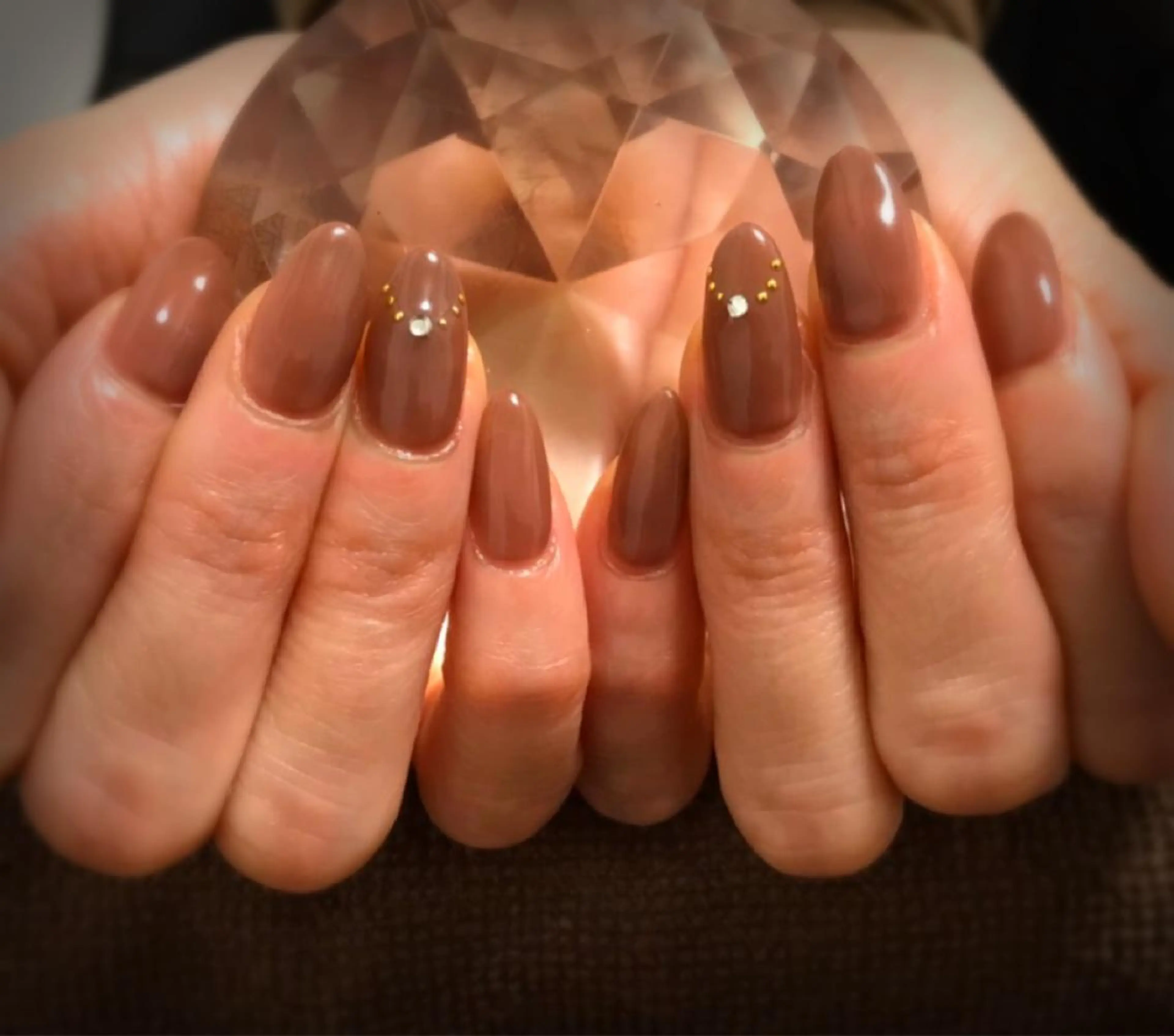 ネイル ワンカラーネイル シンプルネイル 💎JADE💎 齊藤沙也香のエステ・リラクイメージ