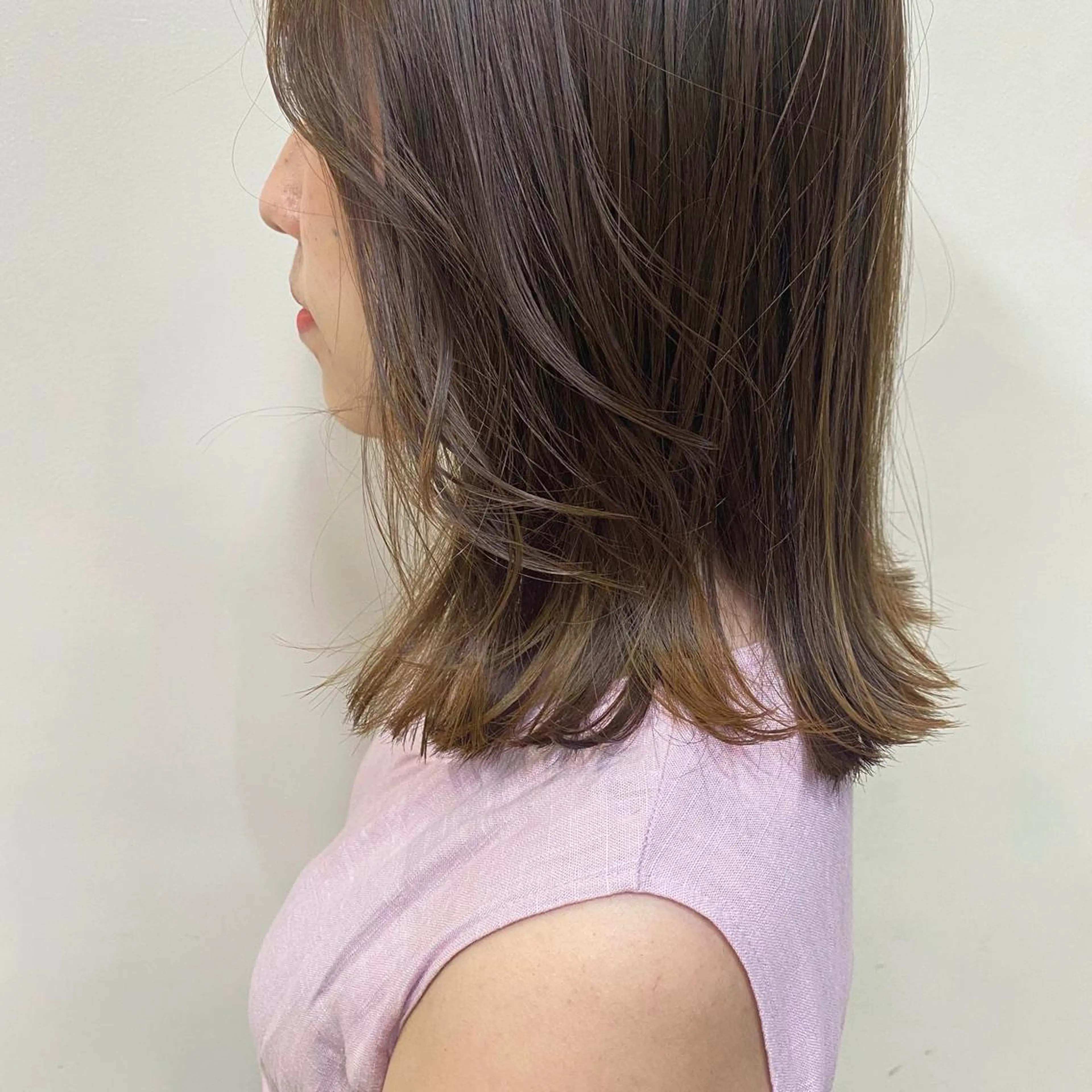 ミディアム RAD心斎橋 ナカムラチヒロのヘアスタイル