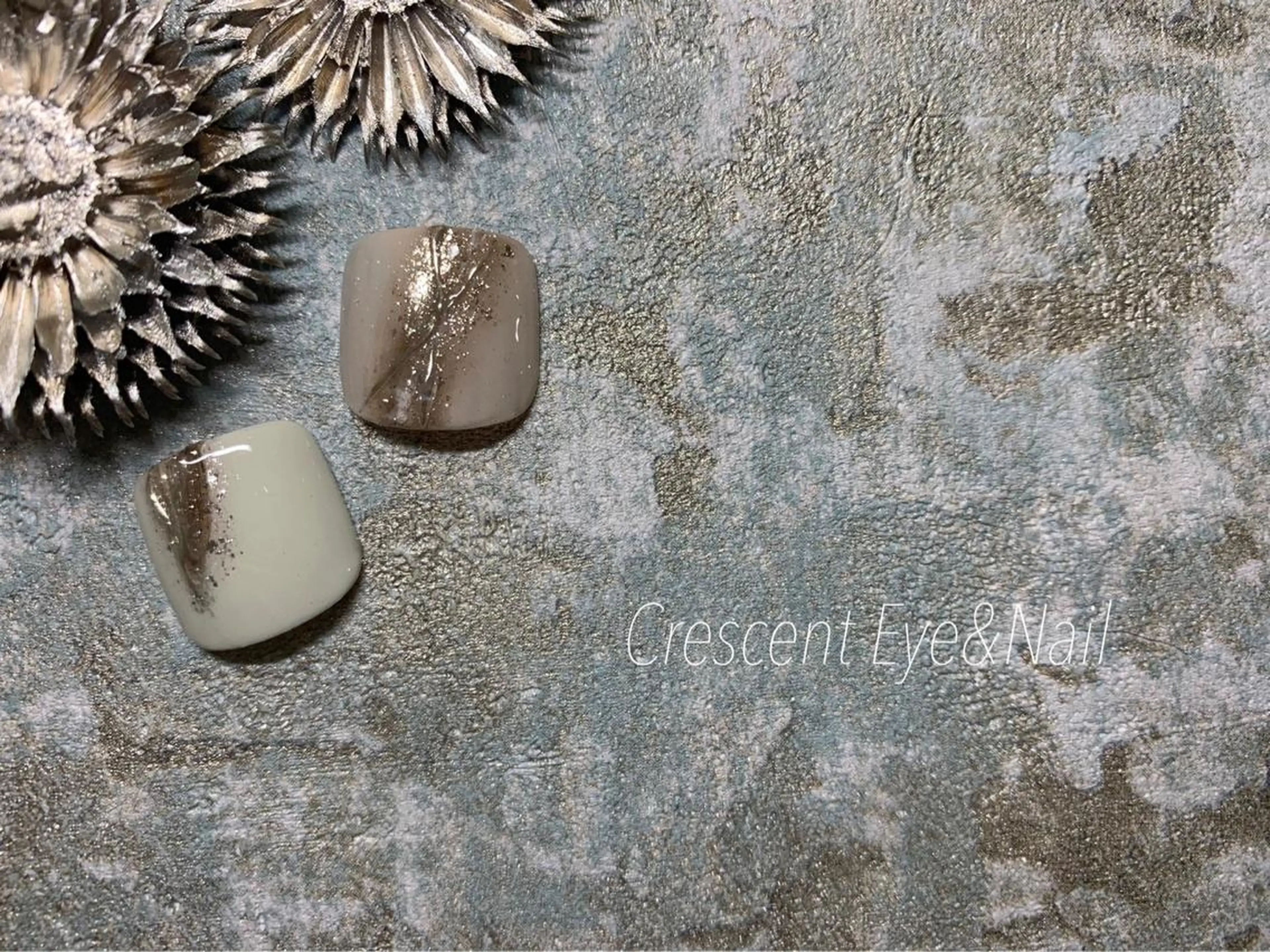 【FOOT◆サンプルから選べる親指アート】パラジェル+1100円の写真