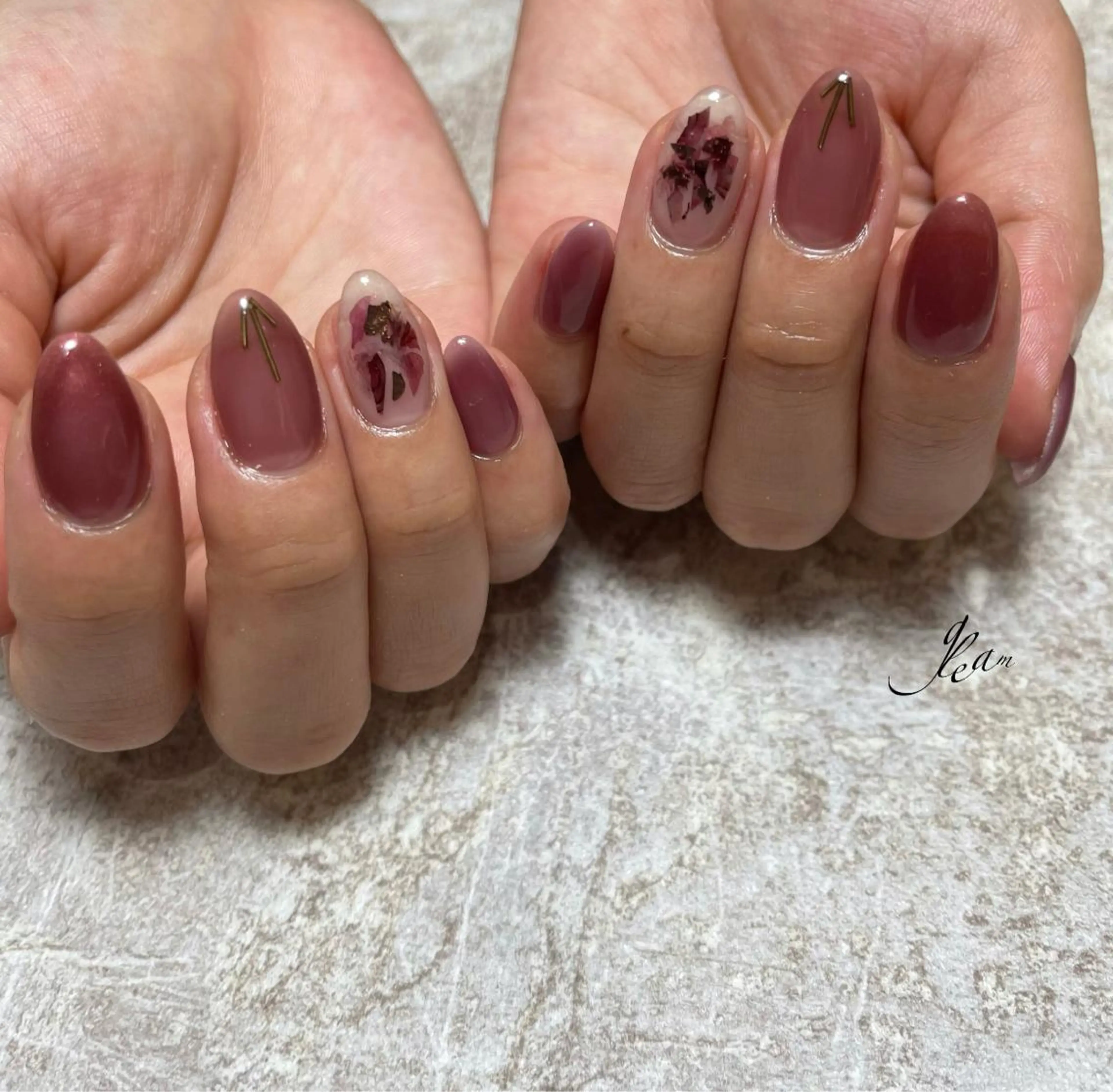 ネイル ハンドネイル gleam所属・gleam✴︎ sayakaのネイルデザイン