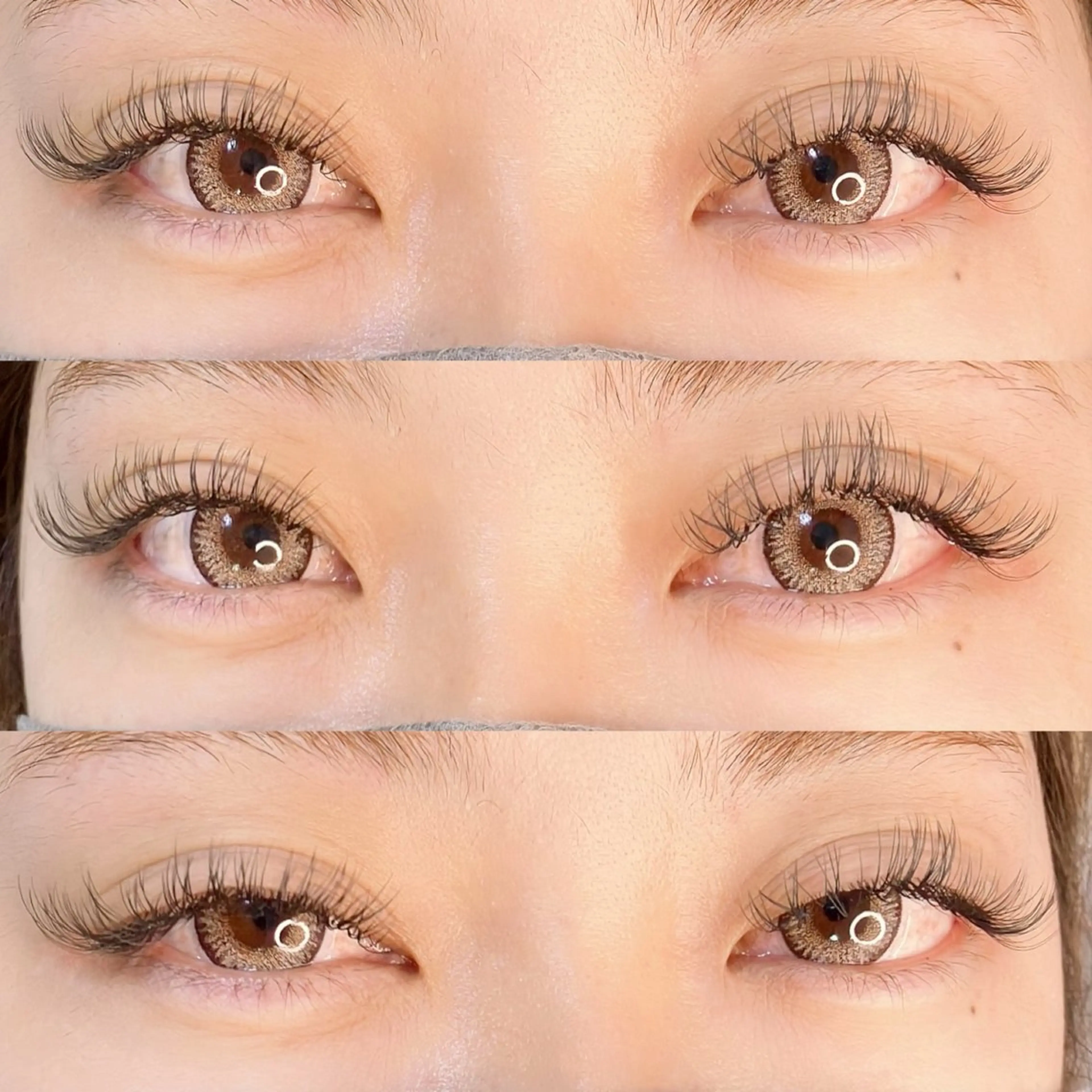 マツエク・マツパ 付け放題 バインドロック linda lashesのマツエク・マツパデザイン