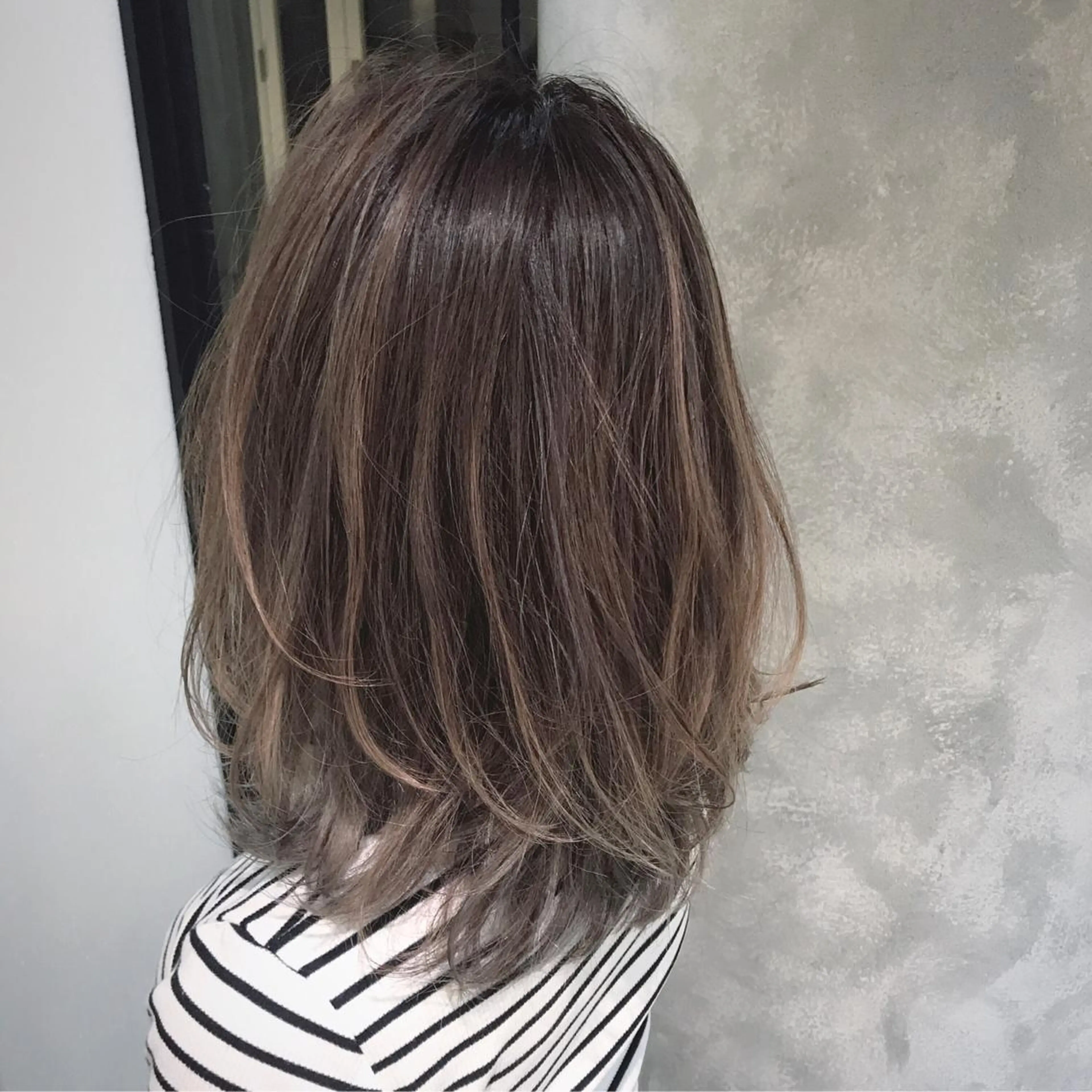 🐗抜け感たっぷり♪外国人風ダブル3Dカラー❣️の写真