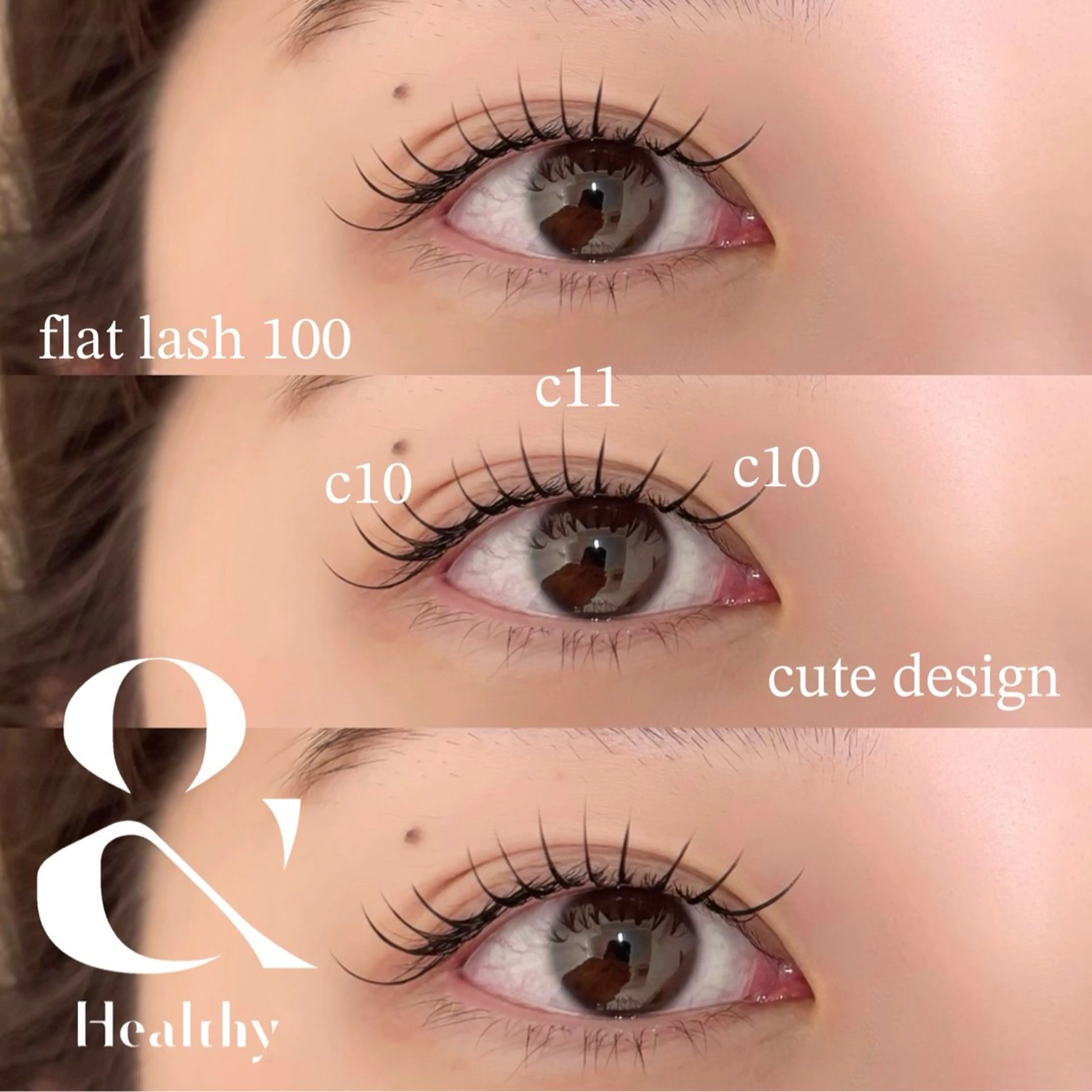 マツエク・マツパ kirin💎LED ＆healthy🌸のマツエク・マツパデザイン