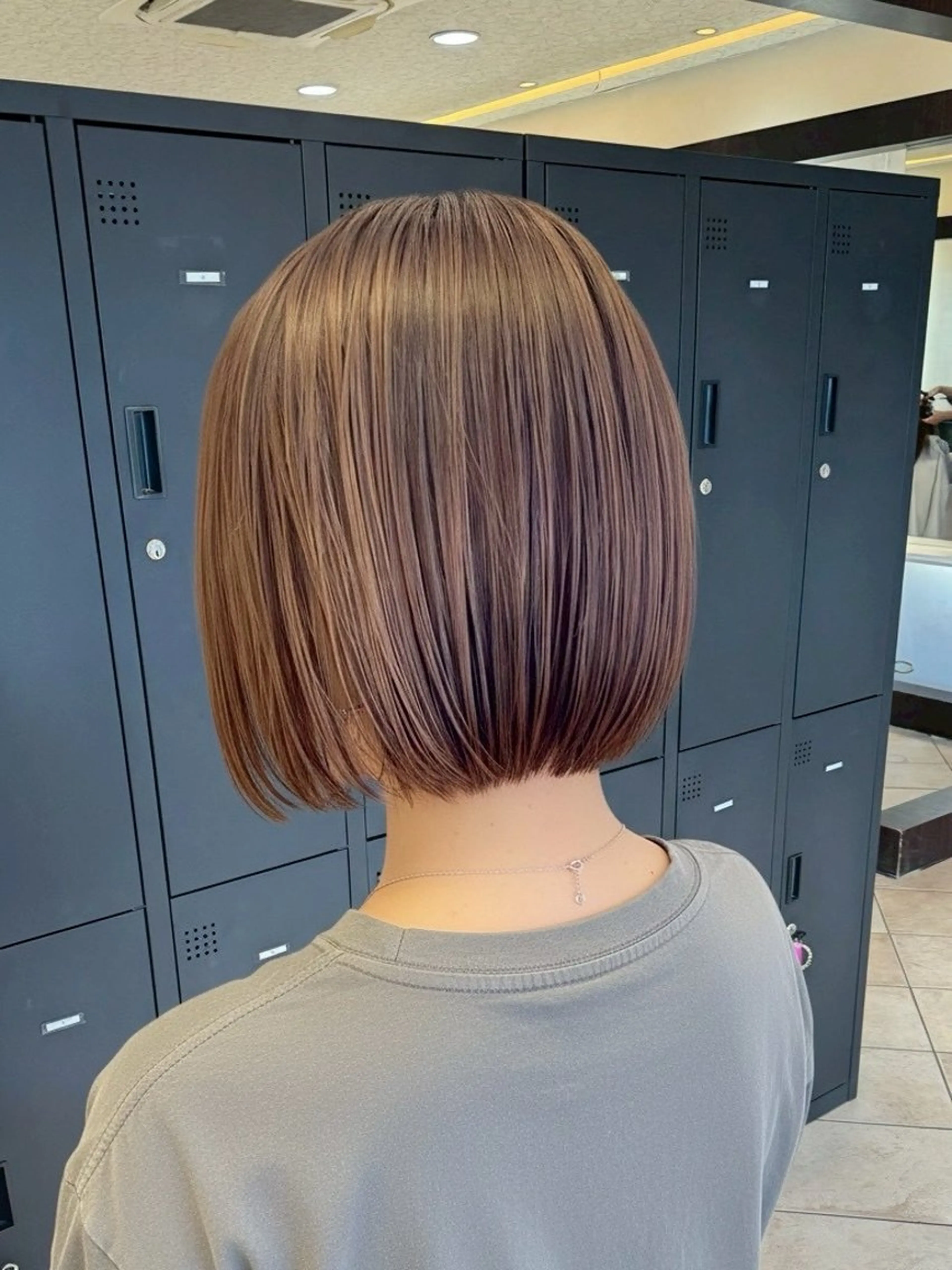 ショート カラー 𝗠𝗜𝗞𝗨︎ ︎✦︎.ワンカラーのヘアスタイル