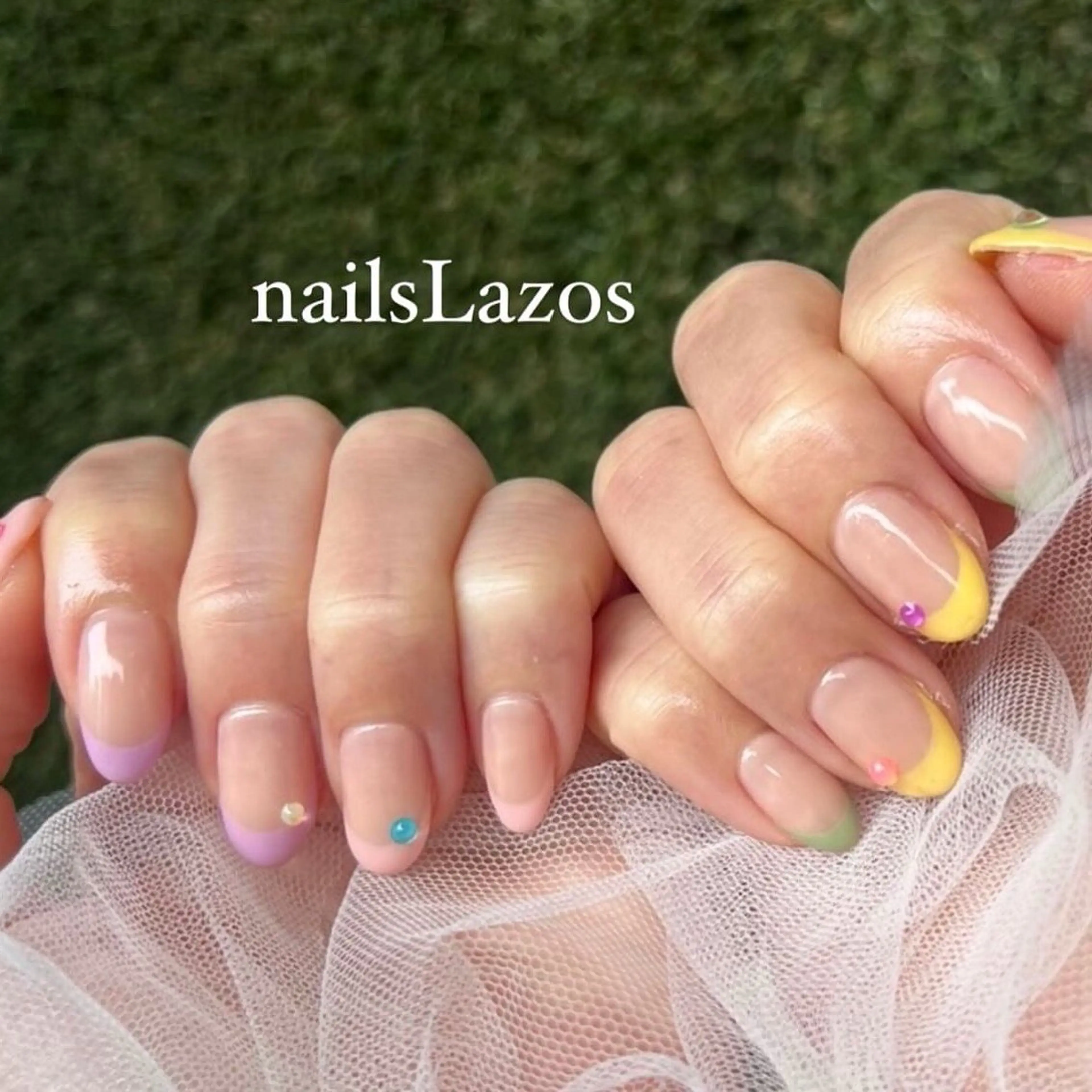 ネイル フレンチネイル nails Lazosのネイルデザイン