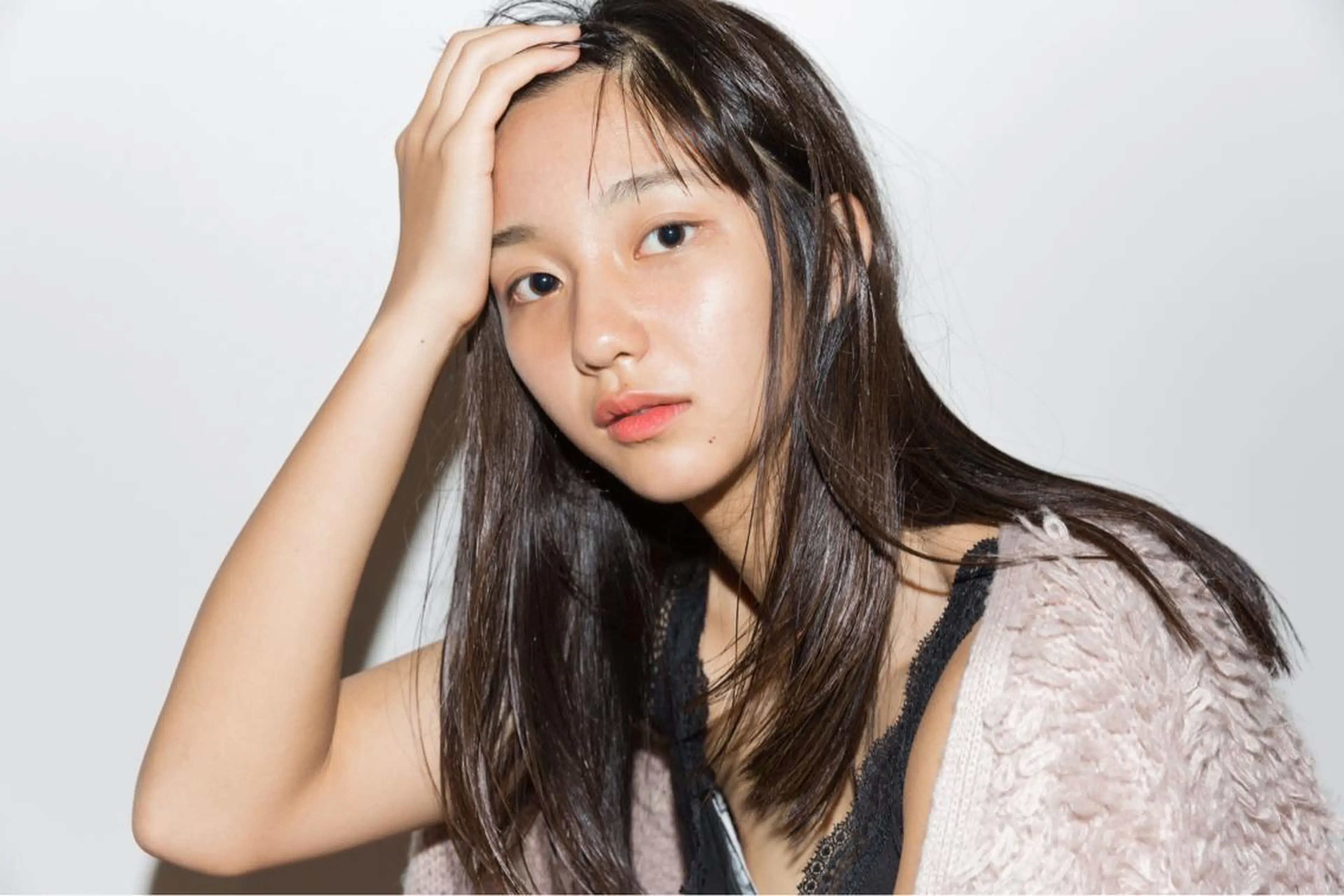 ロング ツジガキ ユウスケのヘアスタイル