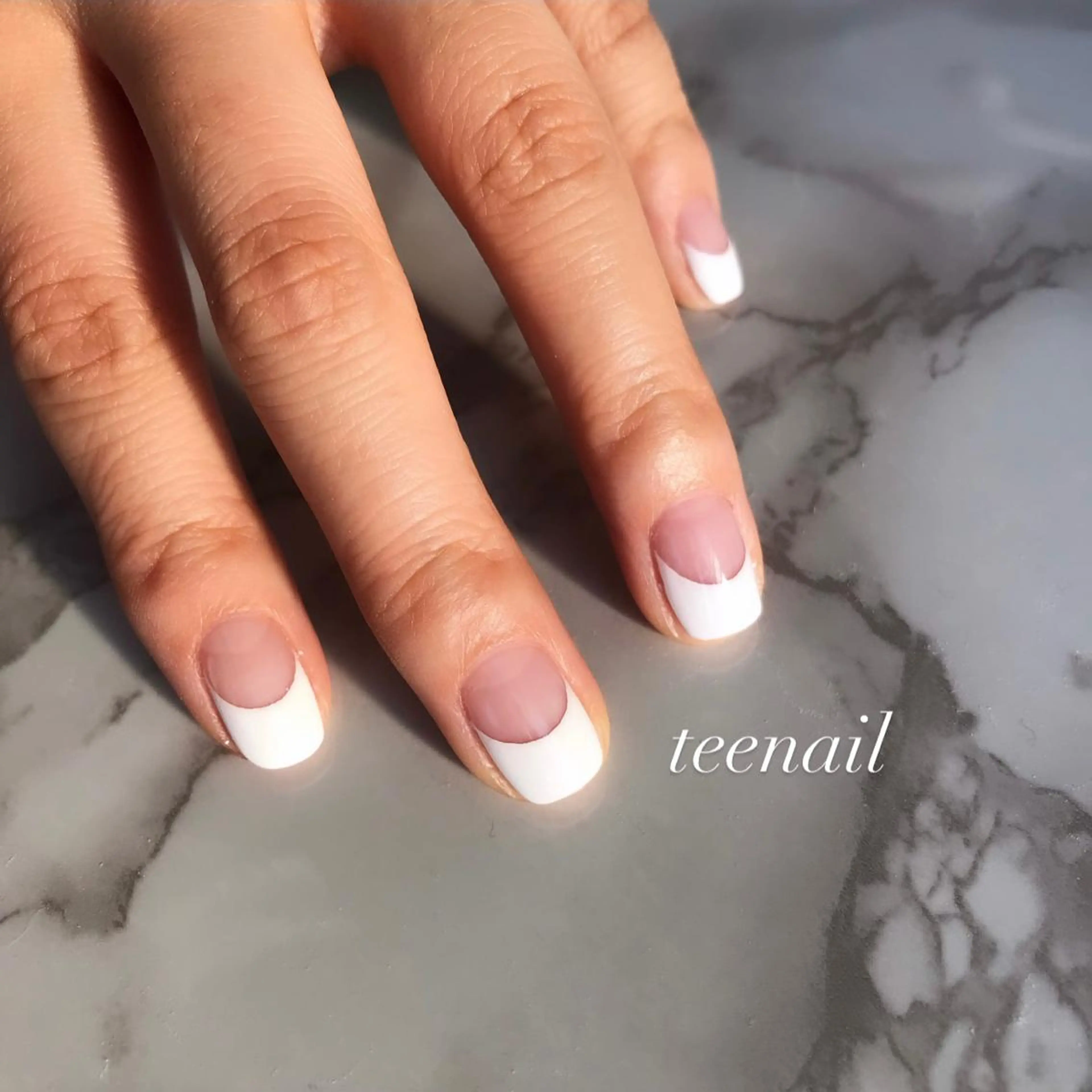 ネイル フレンチネイル teenail 21のネイルデザイン