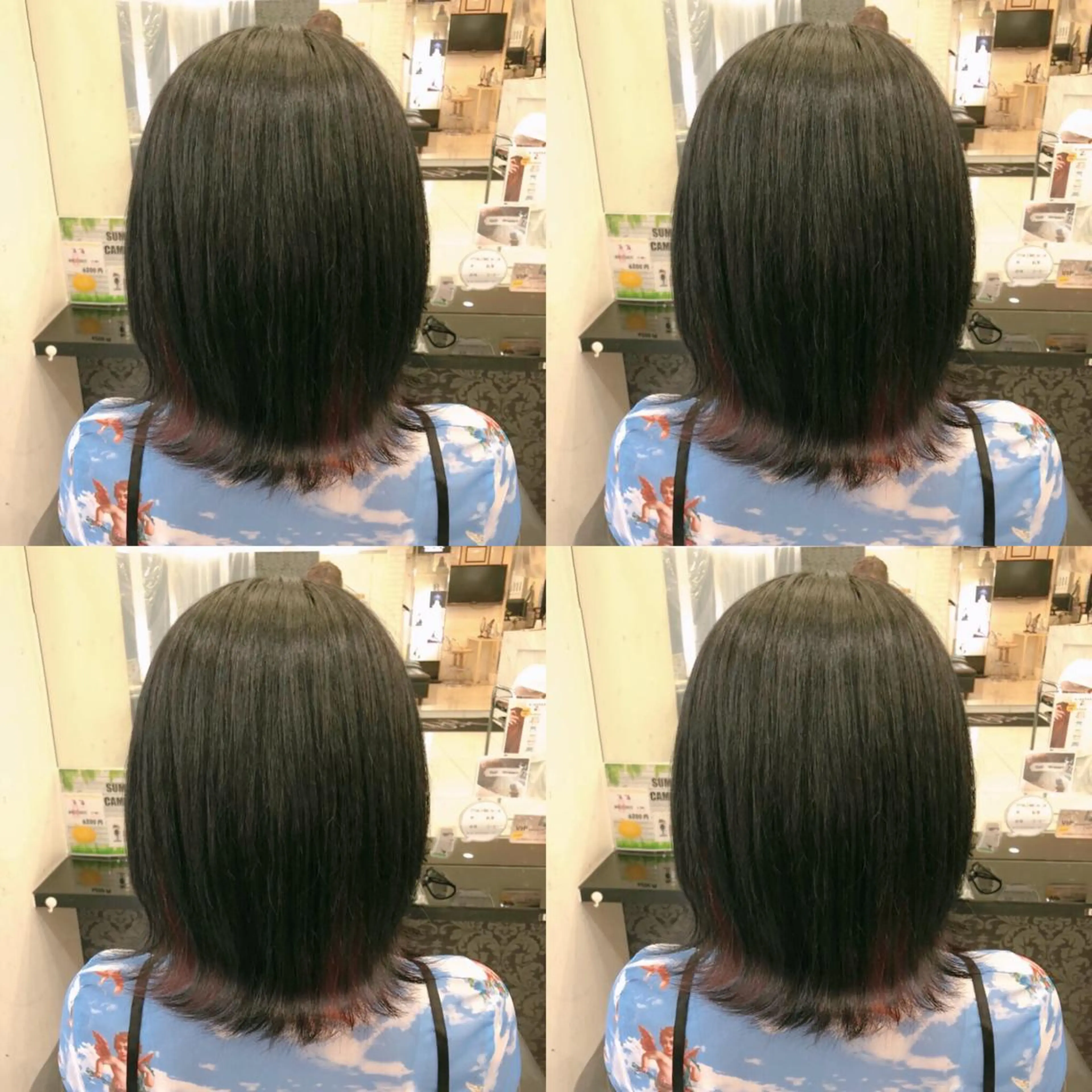 ミディアム カラー レッドカラー 🌷MAYU 🌷のヘアスタイル