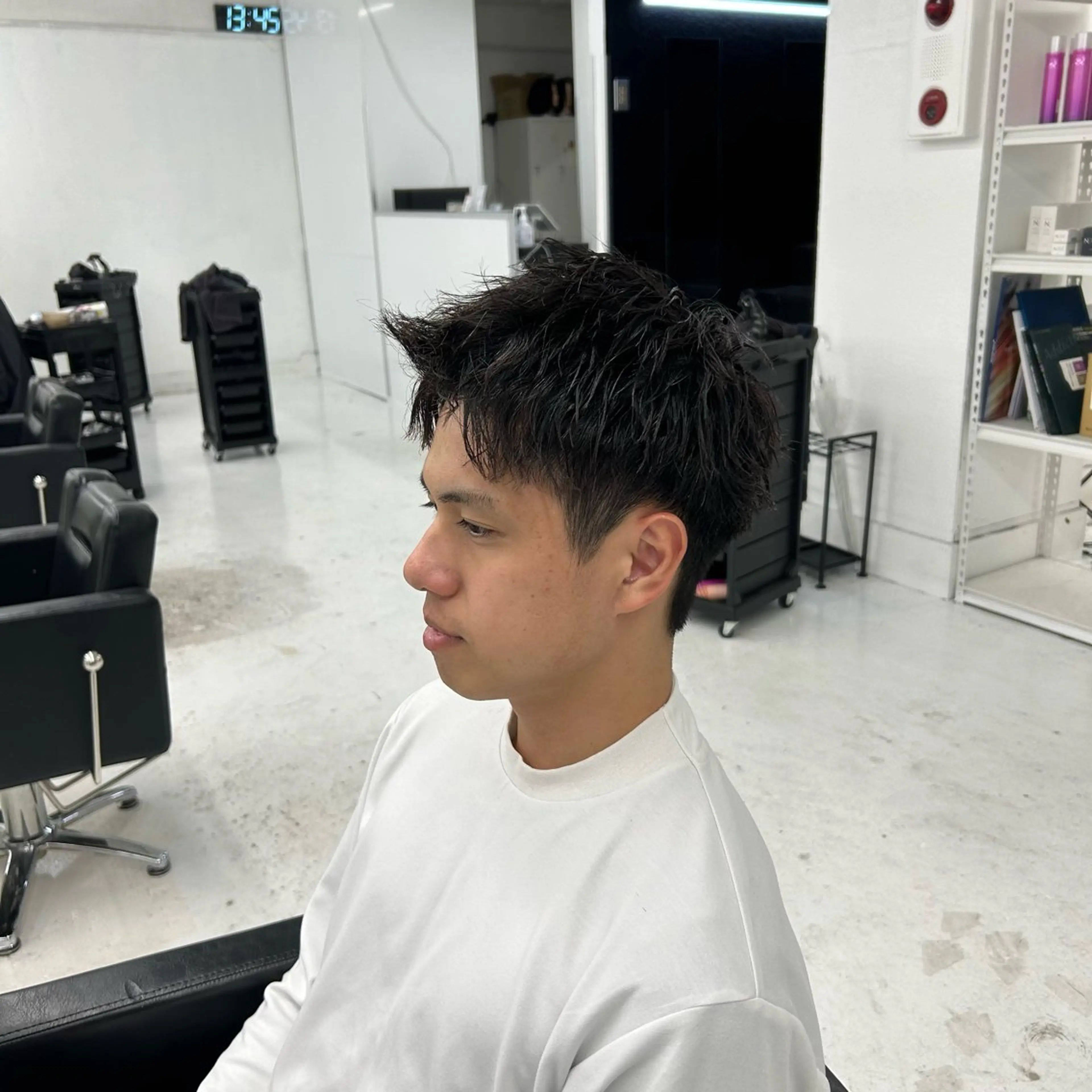 ショート パーマ メンズ メンズパーマ メンズツイストパーマ ツイストパーマ 【メンズパーマ特化】 🍏網中勇喜のヘアスタイル