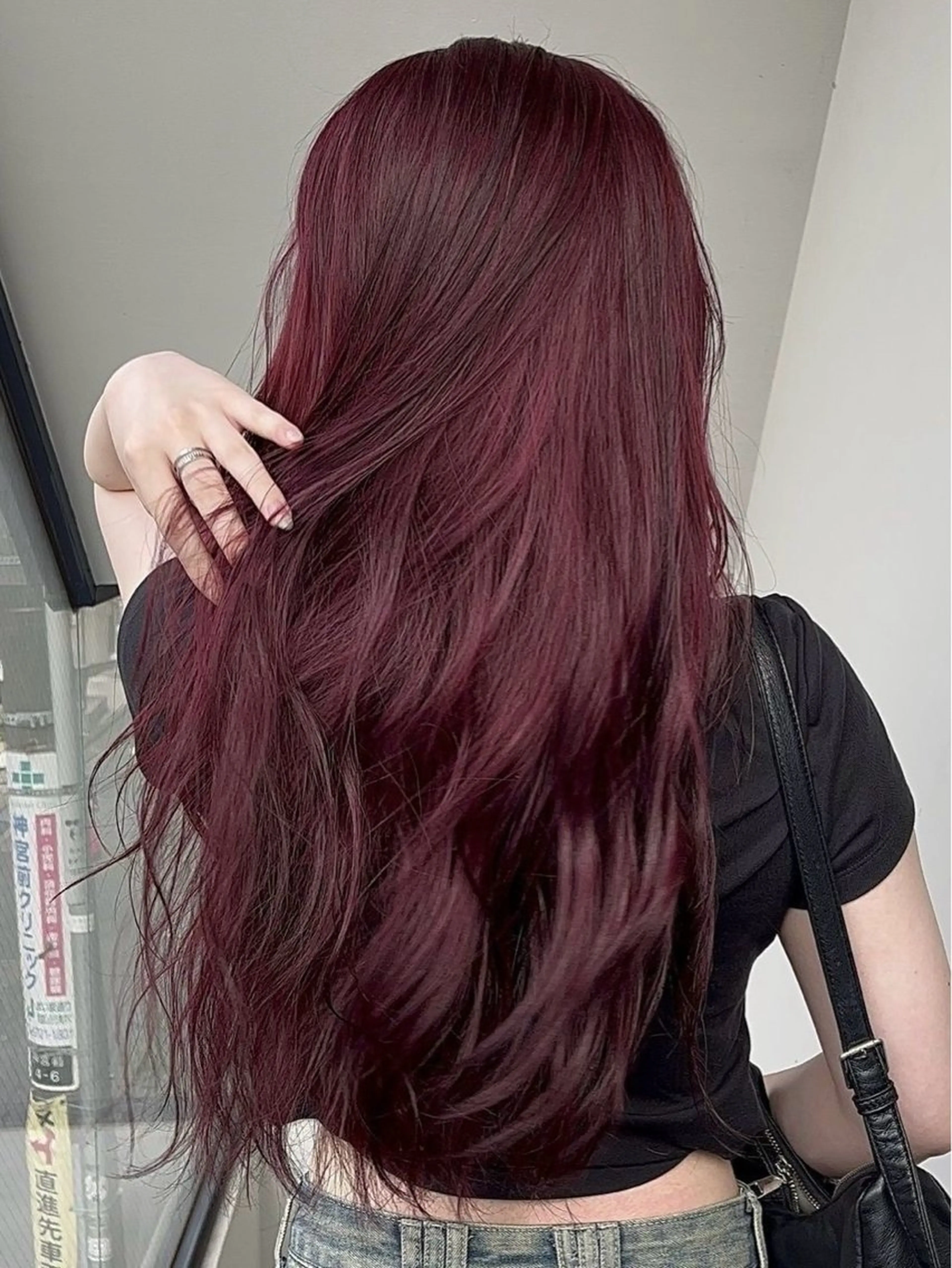 ロング カラー トレンド暖色ヘア🍒 miu🍒のヘアスタイル