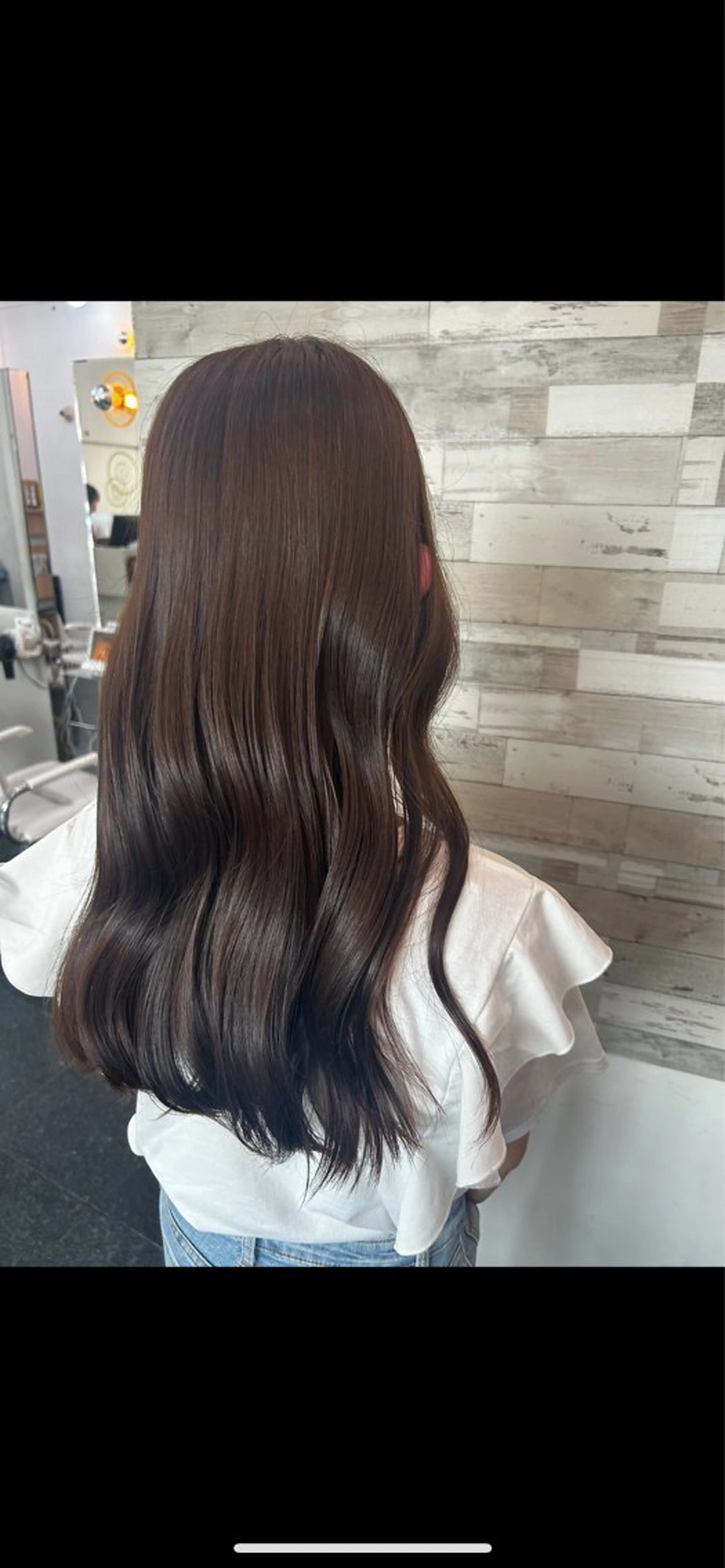 ロング ヘアカラー トリートメント ガーリー×韓国🎀 ⟡.·天野結良⟡.·のヘアスタイル