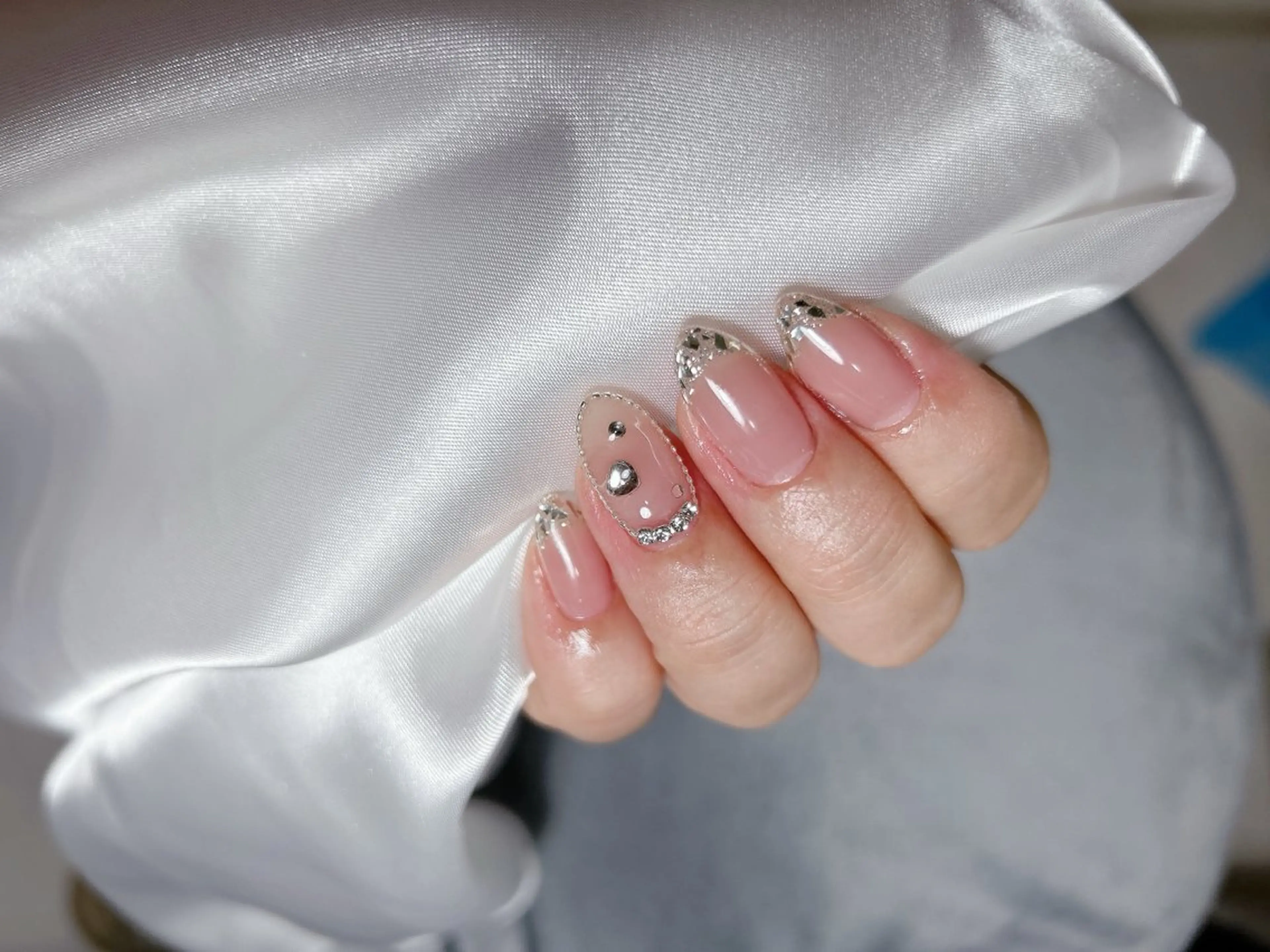 【オフ込】🇰🇷ワンホンネイル💅の写真
