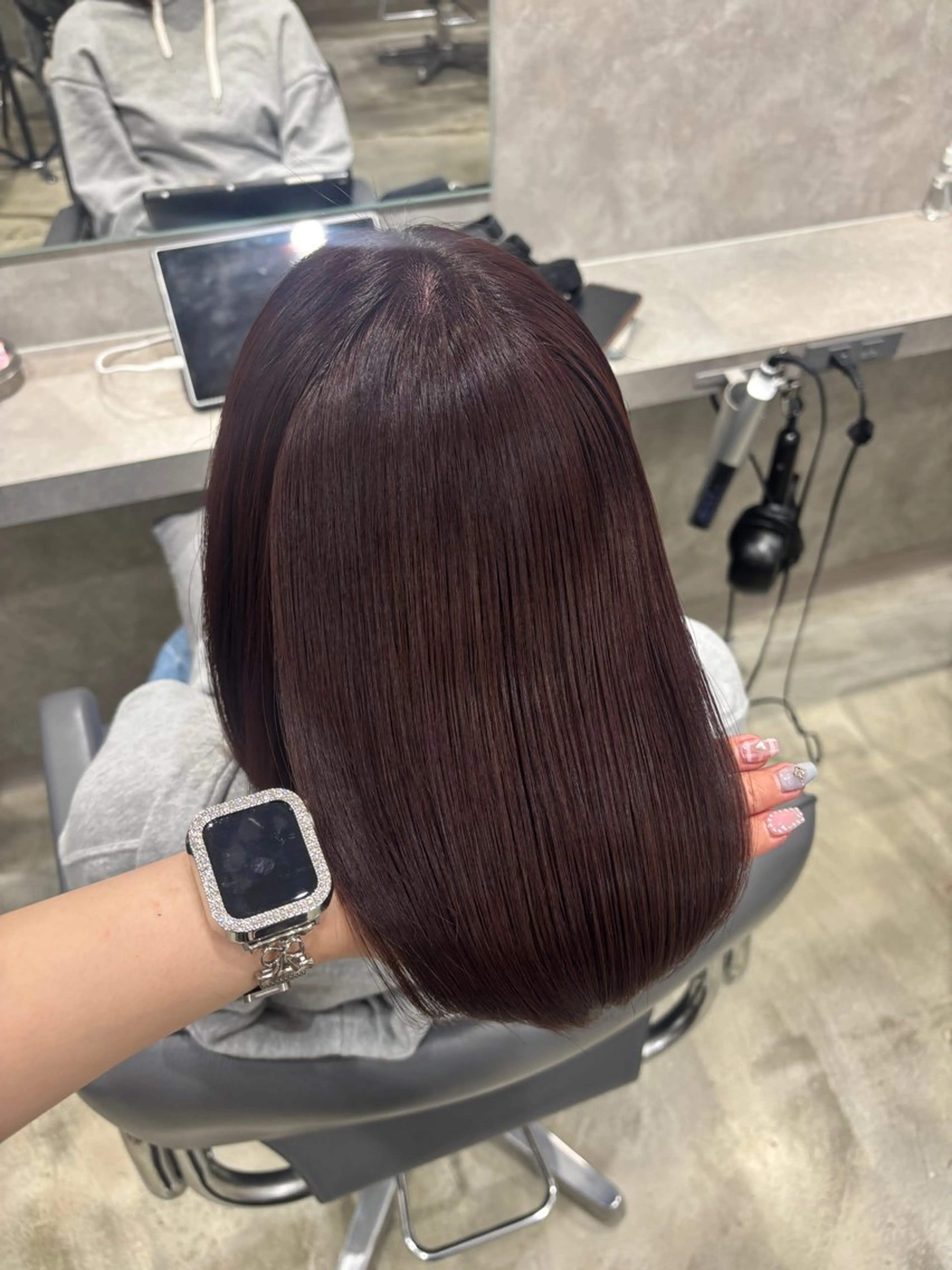 カラー ピンクカラー ヘアカラー より♡ モデル募集中🪽のヘアスタイル