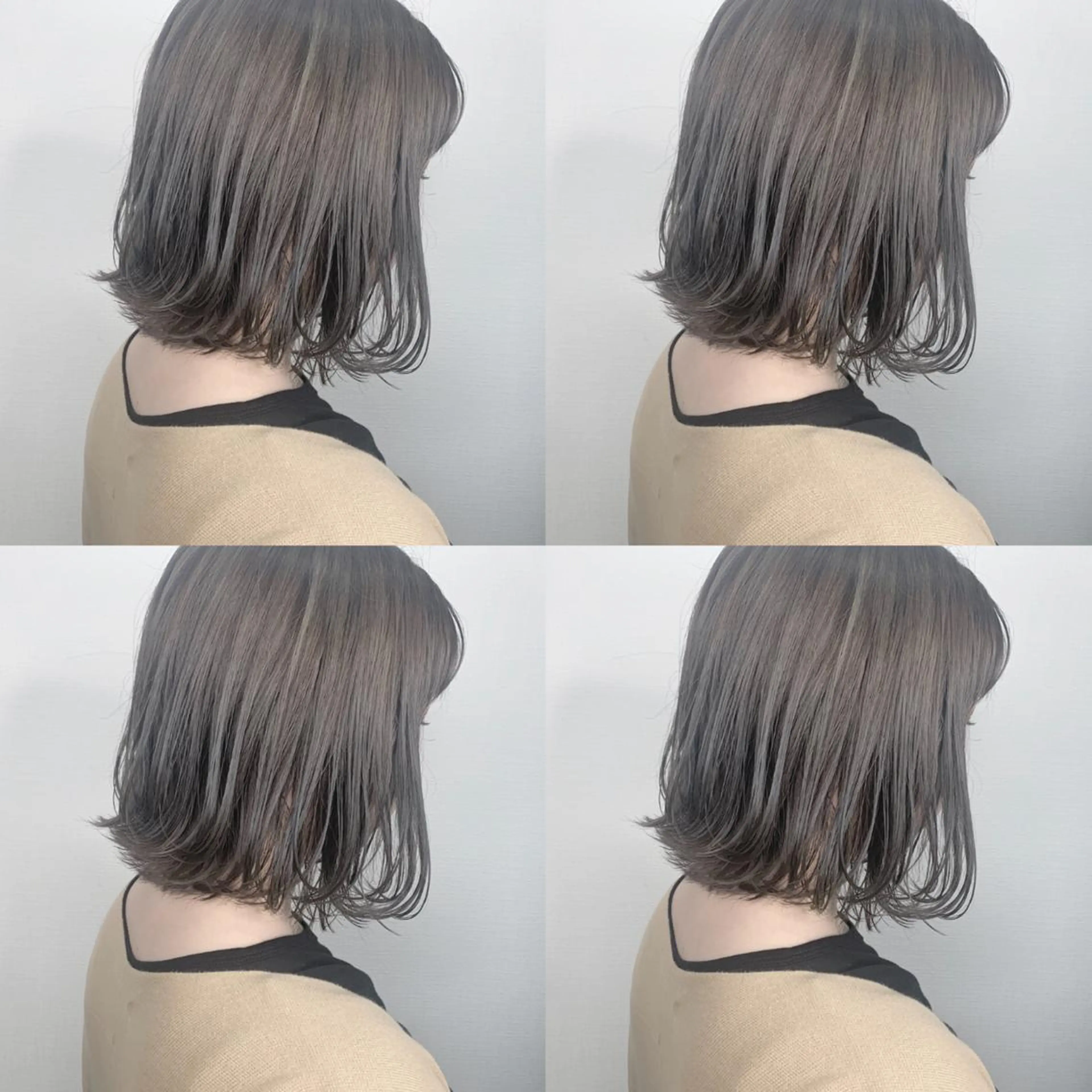 ショート ヘアカラー 袴田 伊代のヘアスタイル