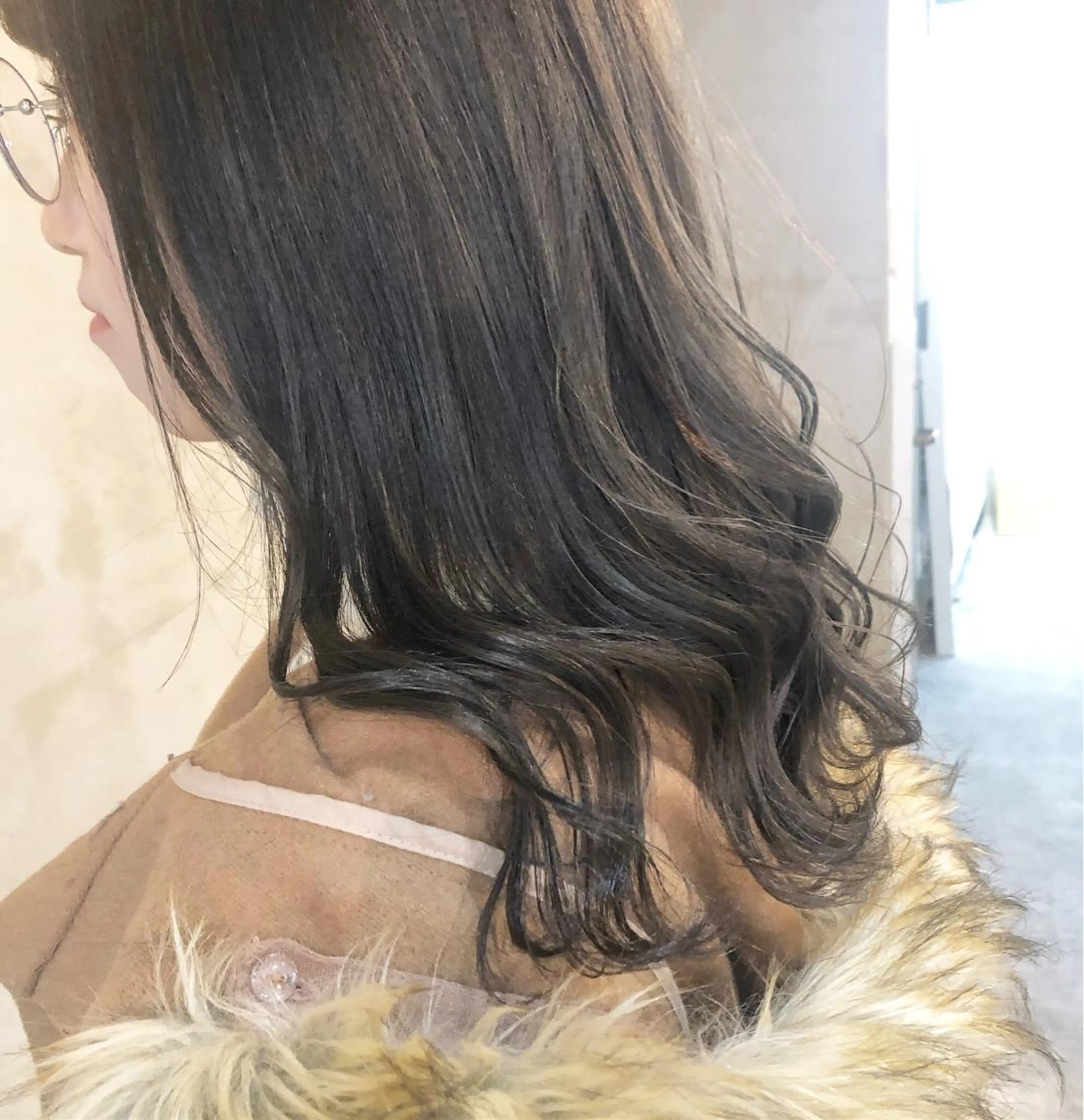 ロング カット ヘアカラー トリートメント sano sayakaのヘアスタイル