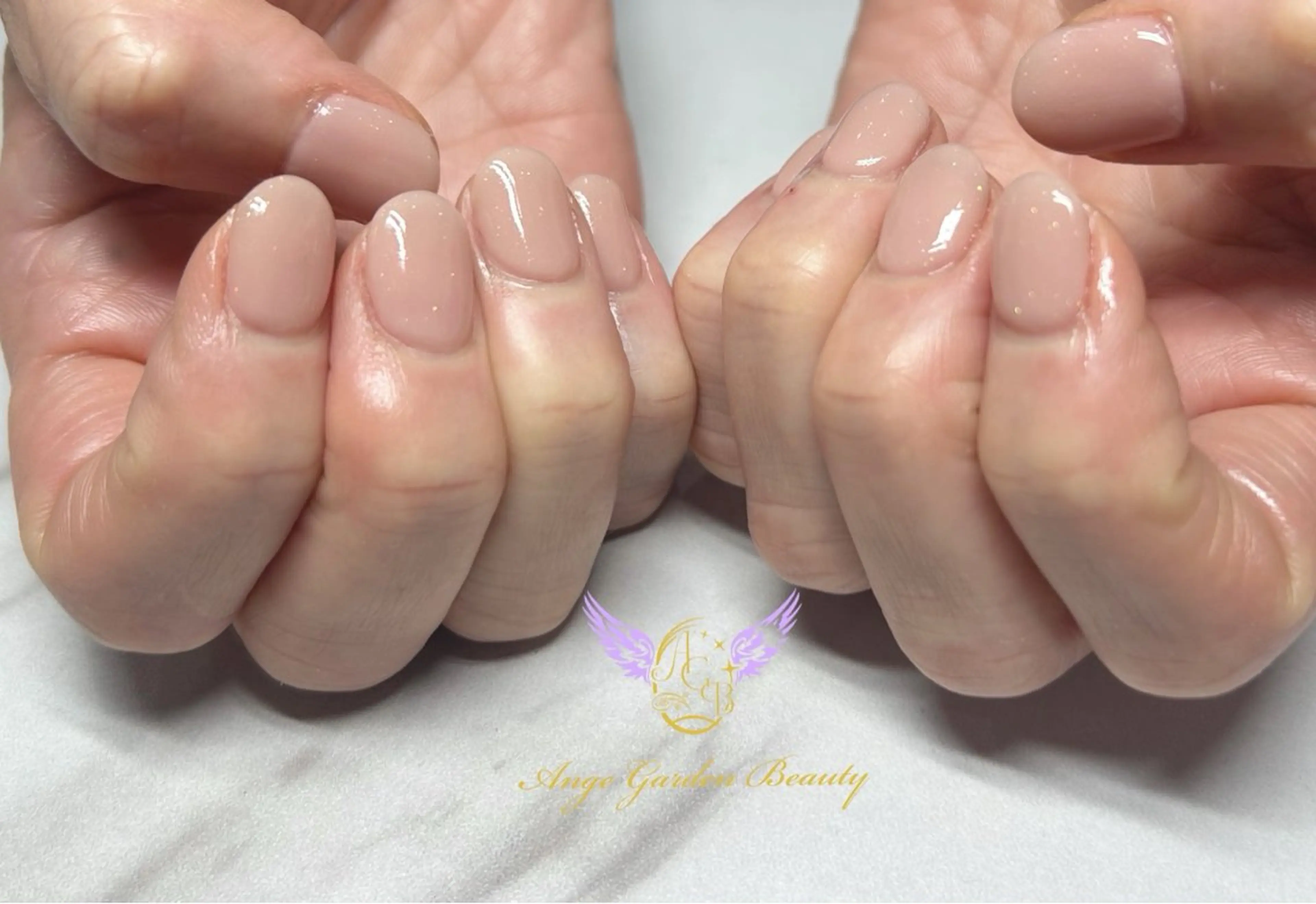 ネイル オフィスネイル ハンドネイル AngeGarden Beautymihoのネイルデザイン