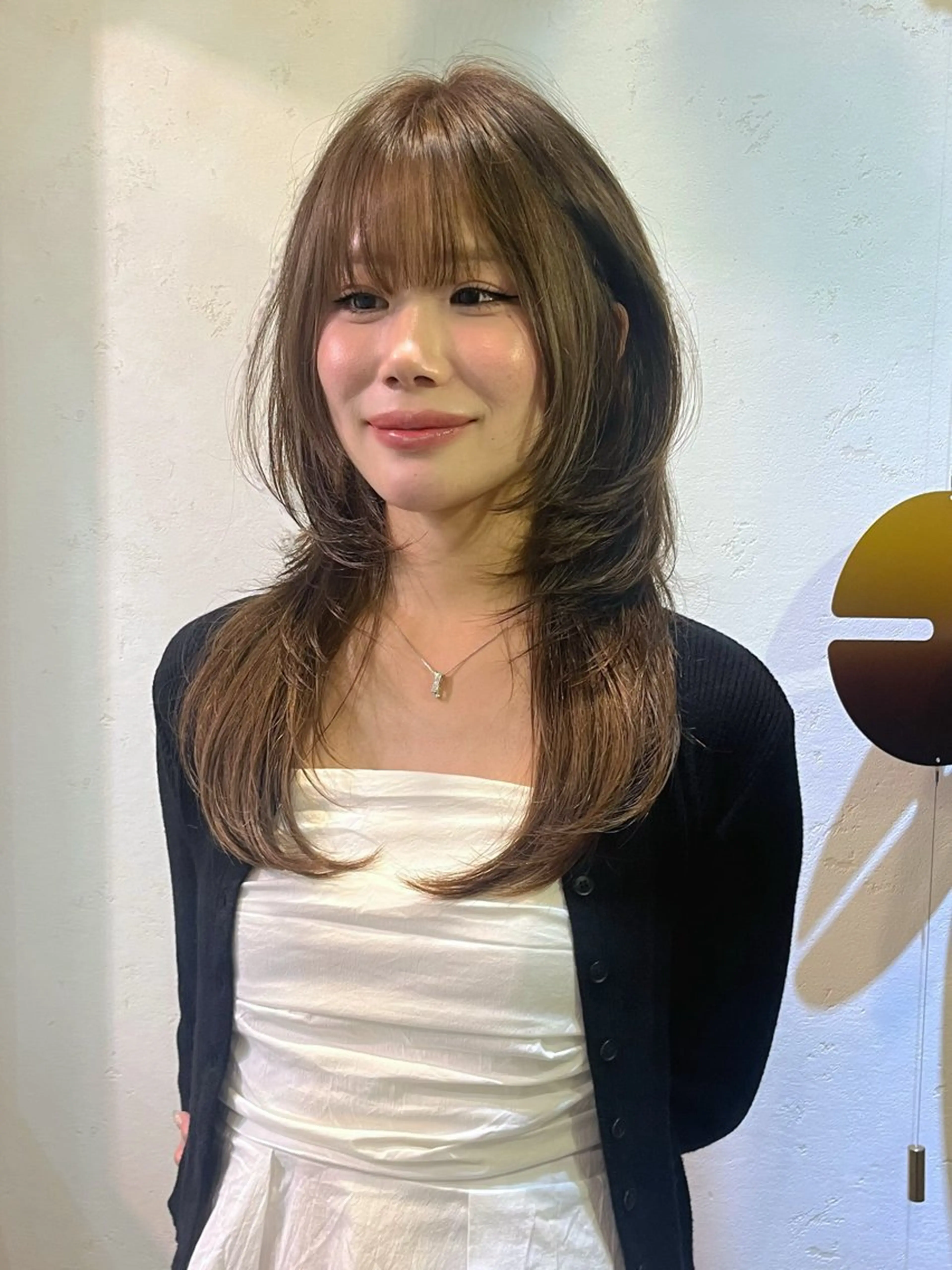 ロング ヘアカラー 韓国アンニュイ/ アミのヘアスタイル