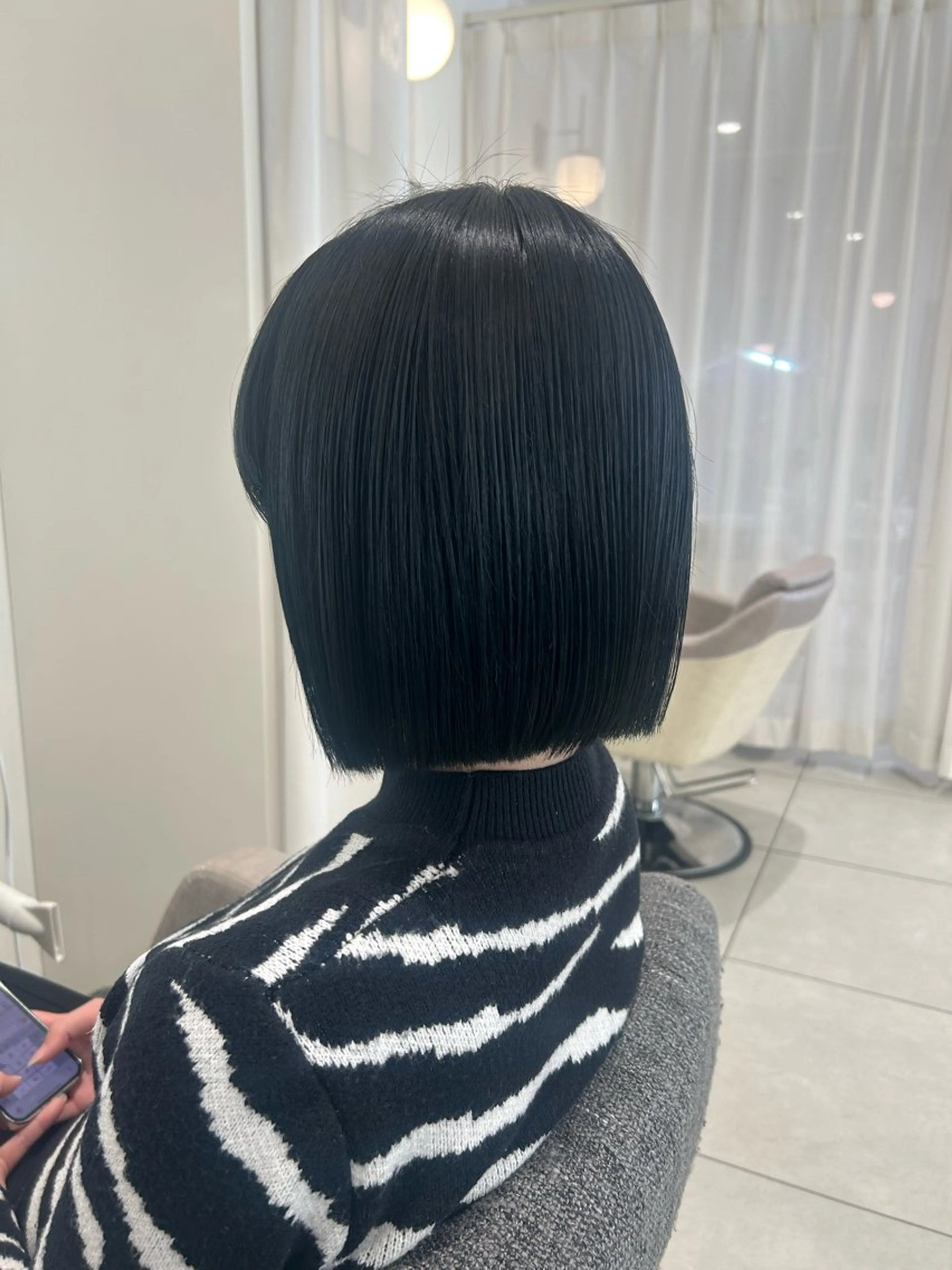 【髪質改善】カット＋アドミオカラー＋アルカリ酸熱トリートメント　¥16000の写真