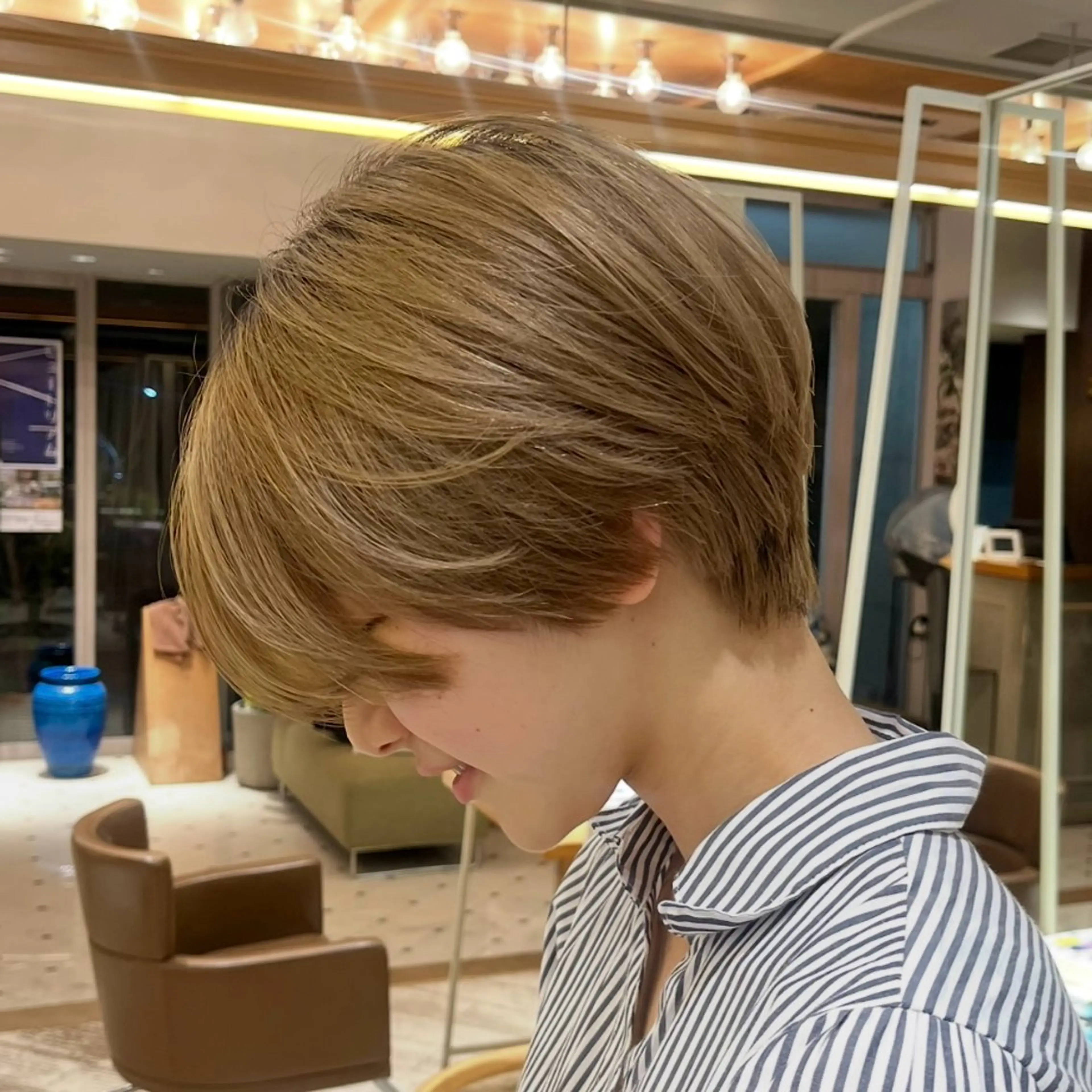 ショート ショートヘア ショートカット / 銀座/ 青山莉奈のヘアスタイル