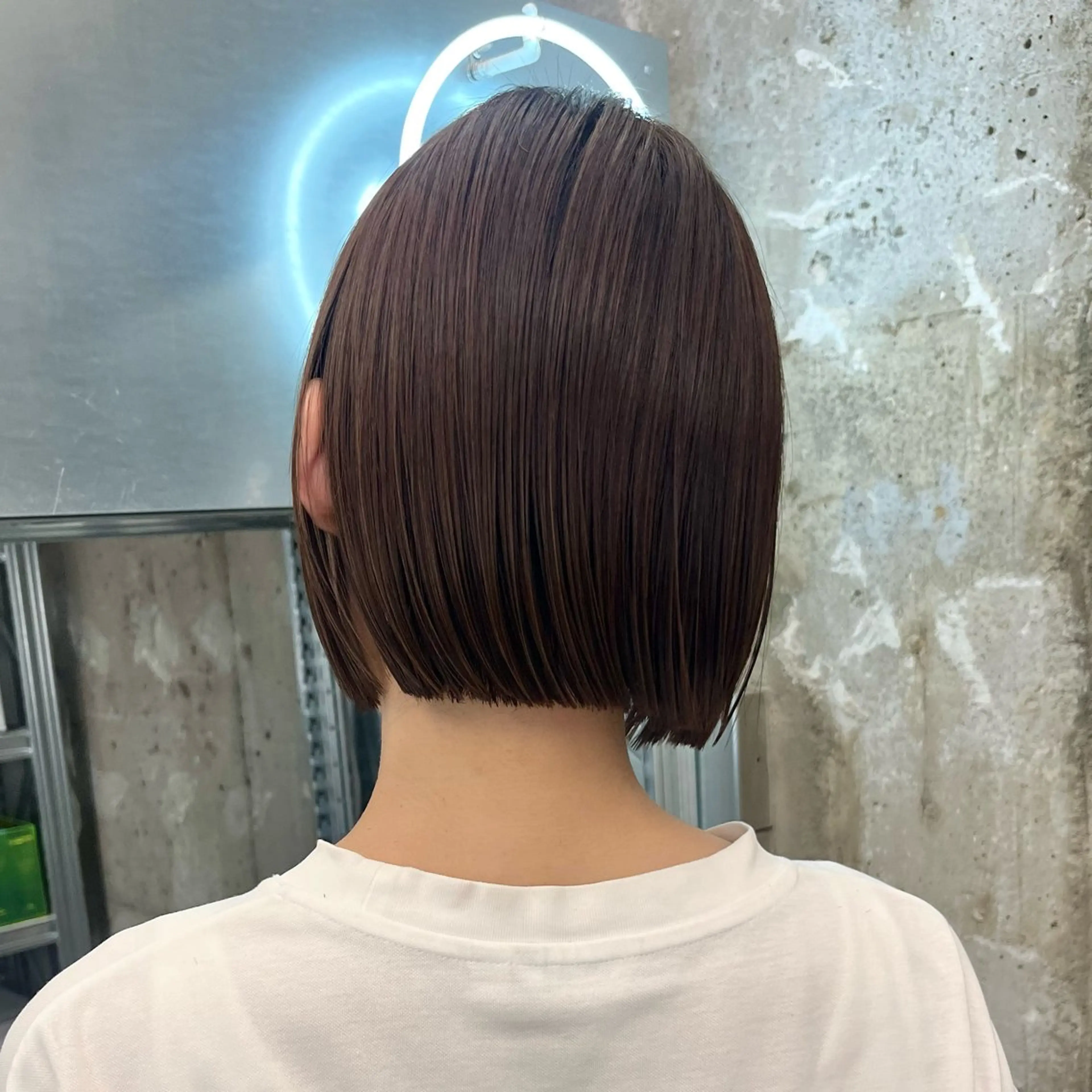 ショート カラー カット ヘアカラー トリートメント ✨縮毛矯正/ボブ✨ 佐藤 さくらのヘアスタイル