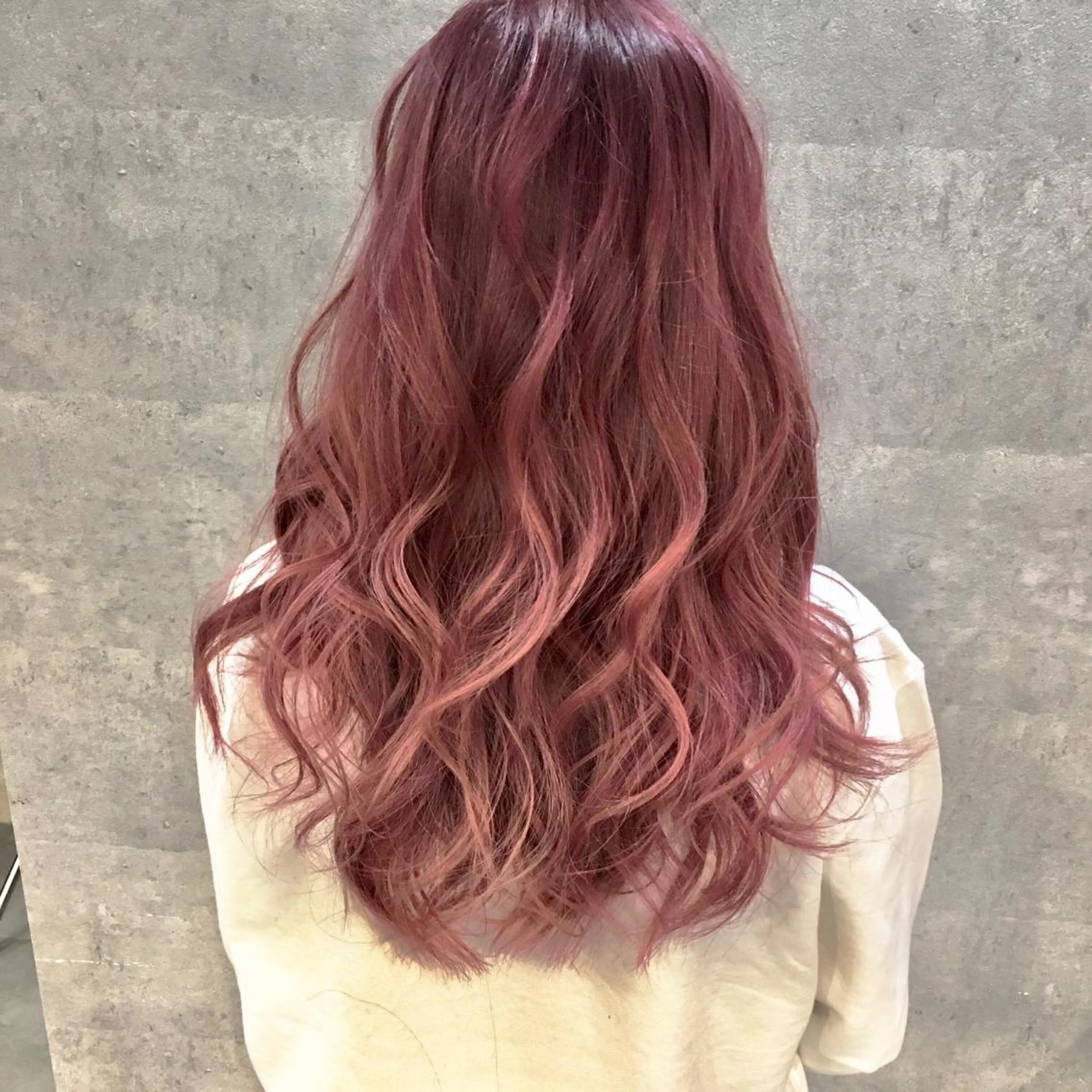 ロング カラー ヘアカラー トリートメント ✨ハイトーン✨ 濱田知孝のヘアスタイル