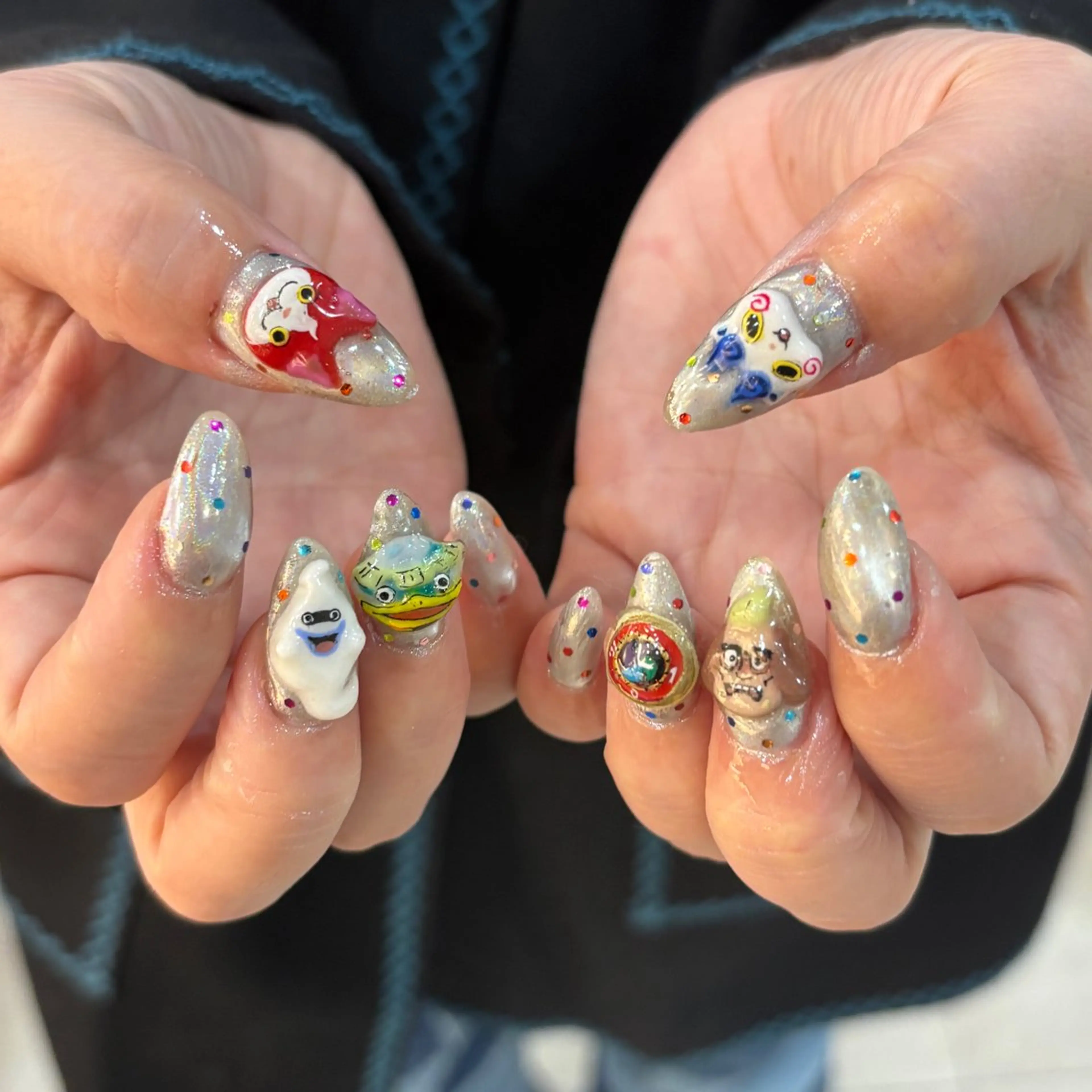 ネイル ハンドネイル フットネイル 栗田 ゆう子のネイルデザイン