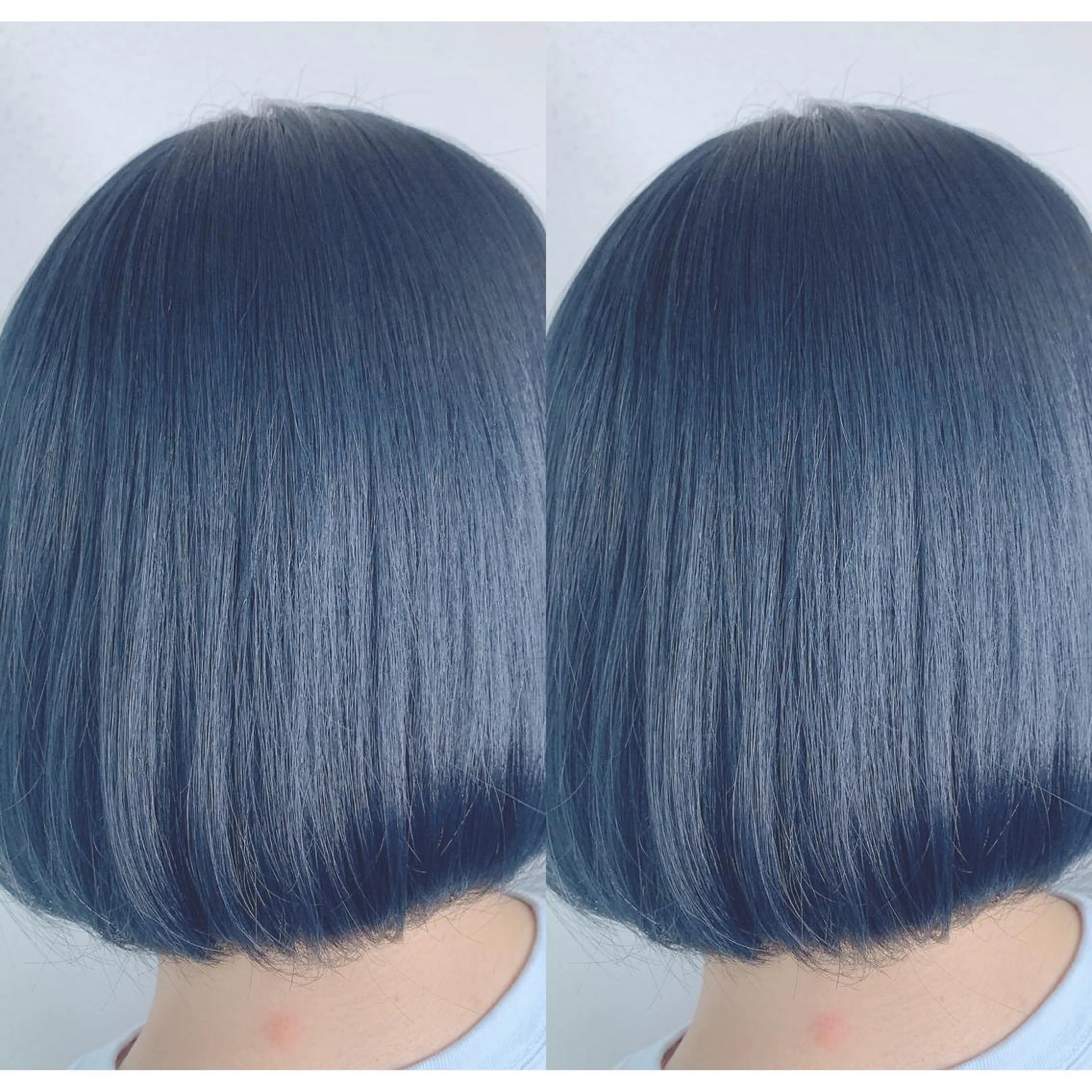 ショート カラー ブルーカラー ヘアカラー 似合わせ/ブリーチ カラー.岡田友仁のヘアスタイル