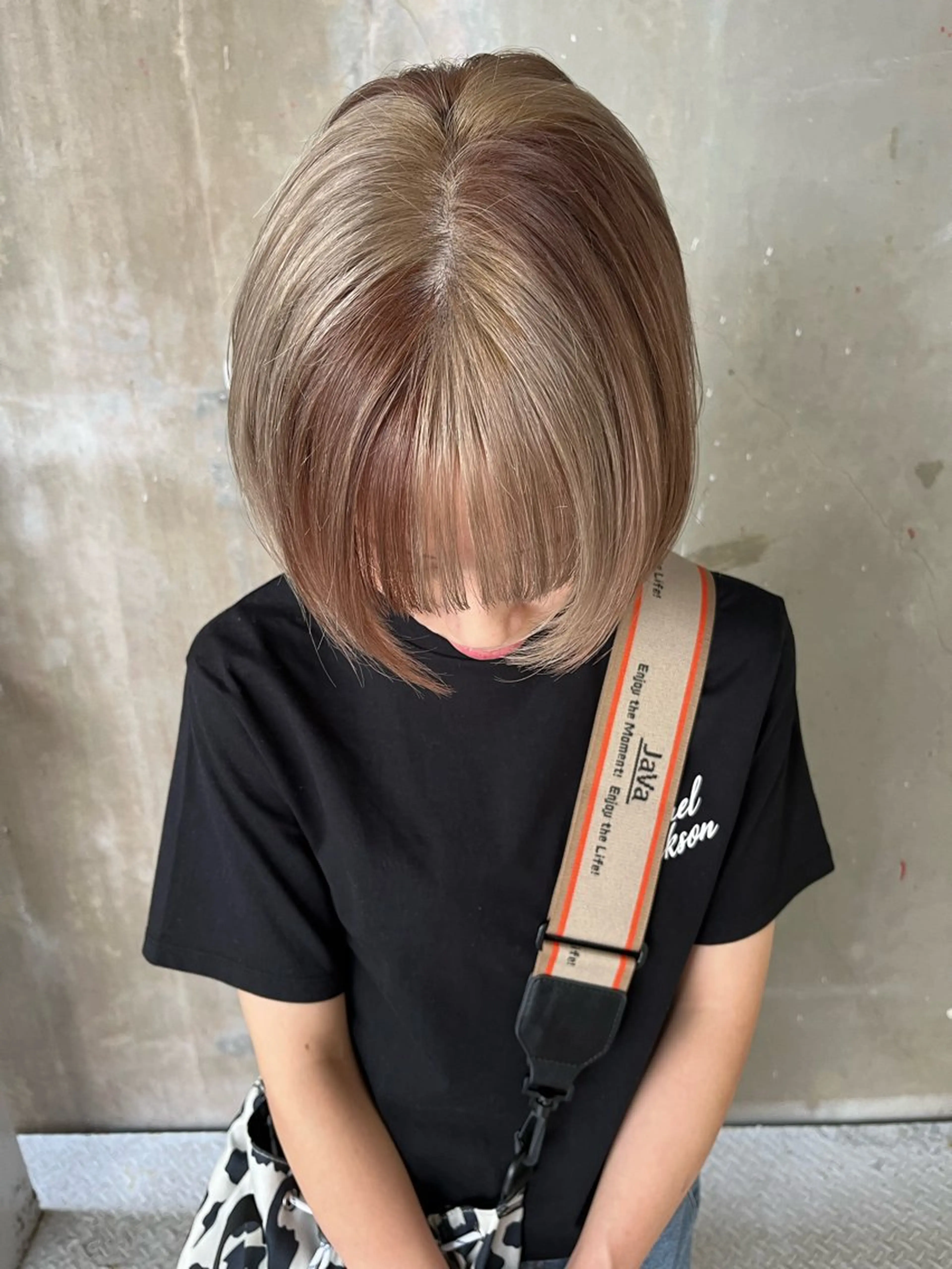 ショート カラー カット ヘアカラー ﾊｲﾄｰﾝ/ｼｮｰﾄ 村上淳乃🐥のヘアスタイル