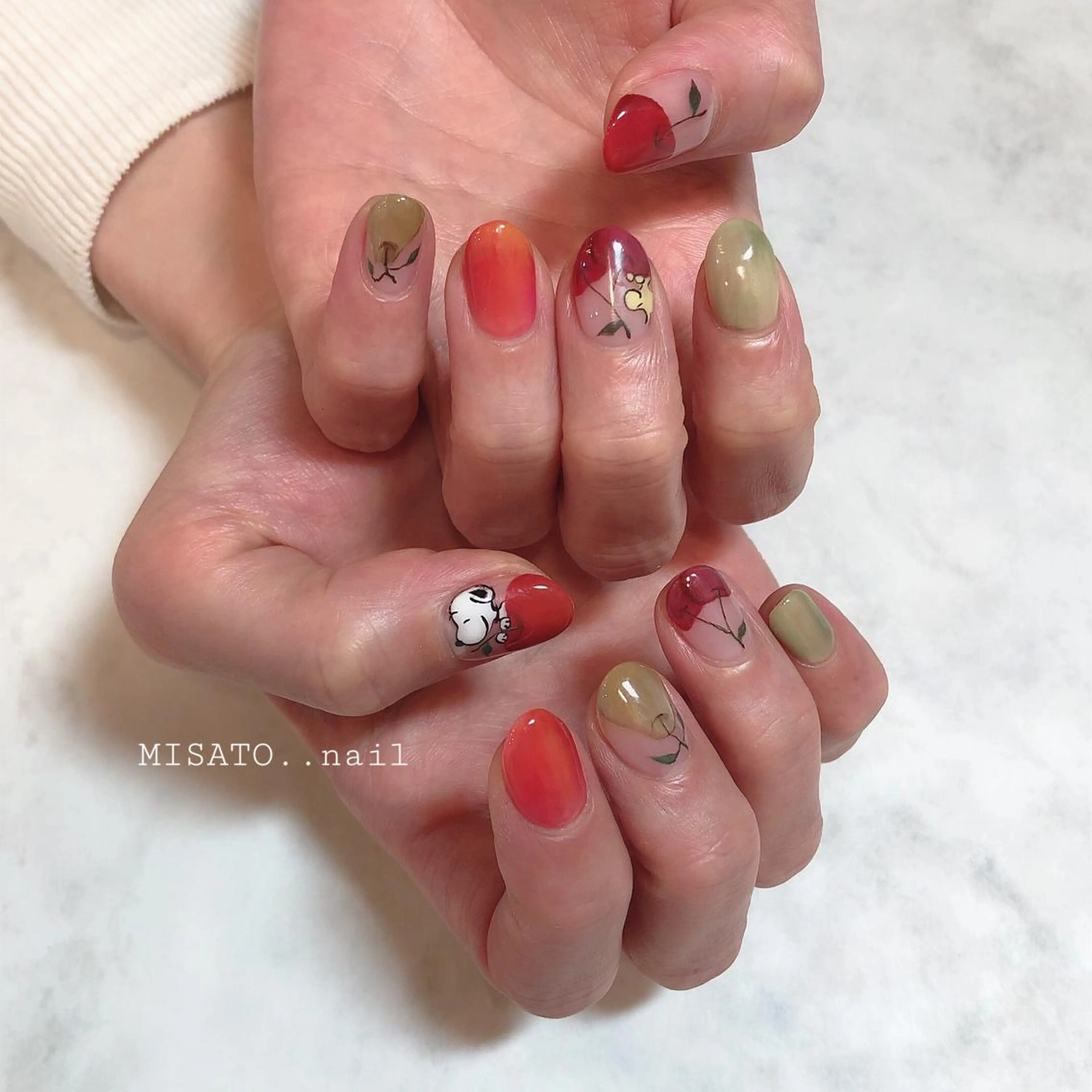 ネイル ハンドネイル MISATO nailのネイルデザイン