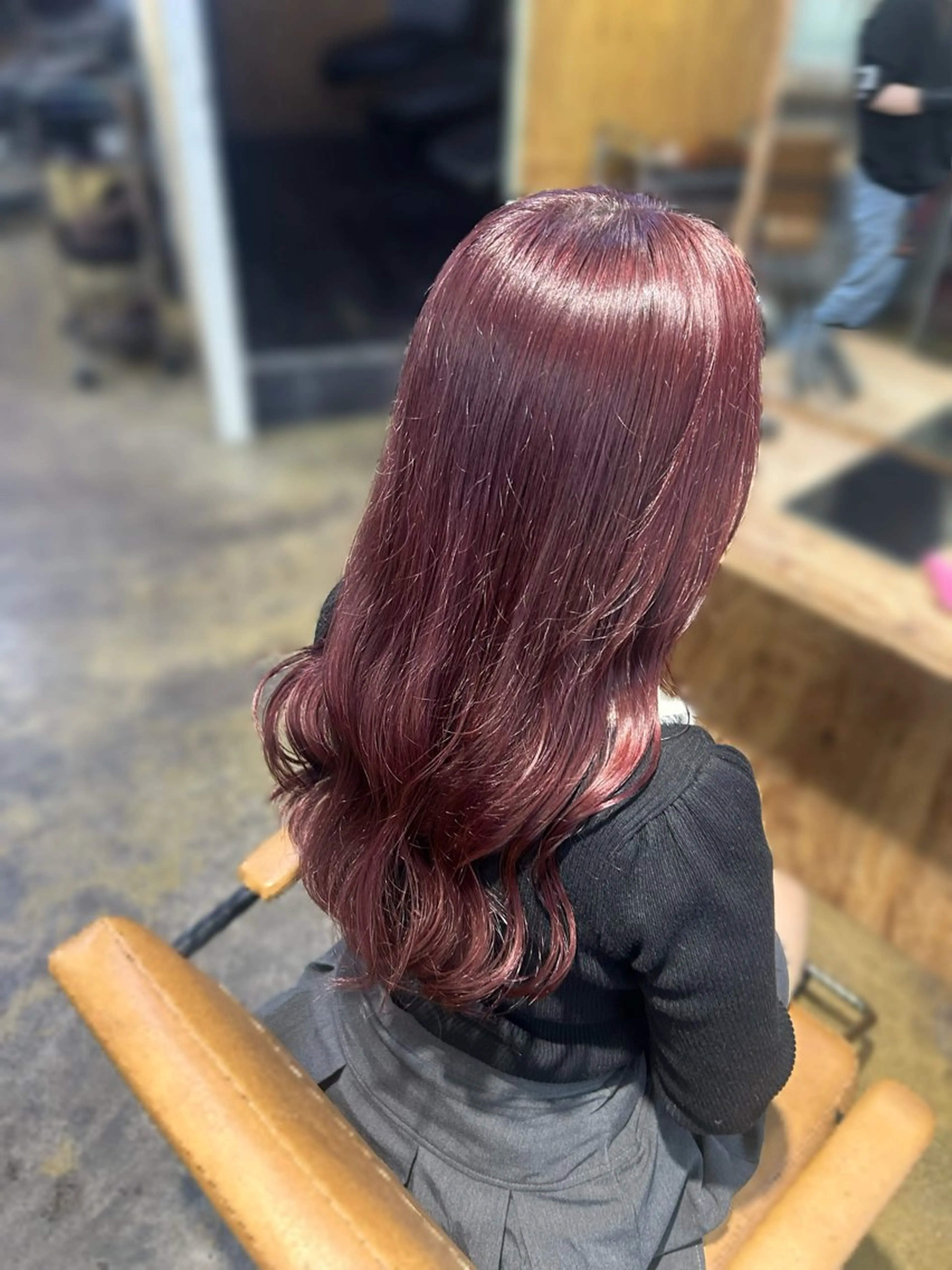 【🌻ブリーチなしWカラー🌻】カット✂️➕艶感Wカラー＋内部ケアトリートメント️🫧の写真