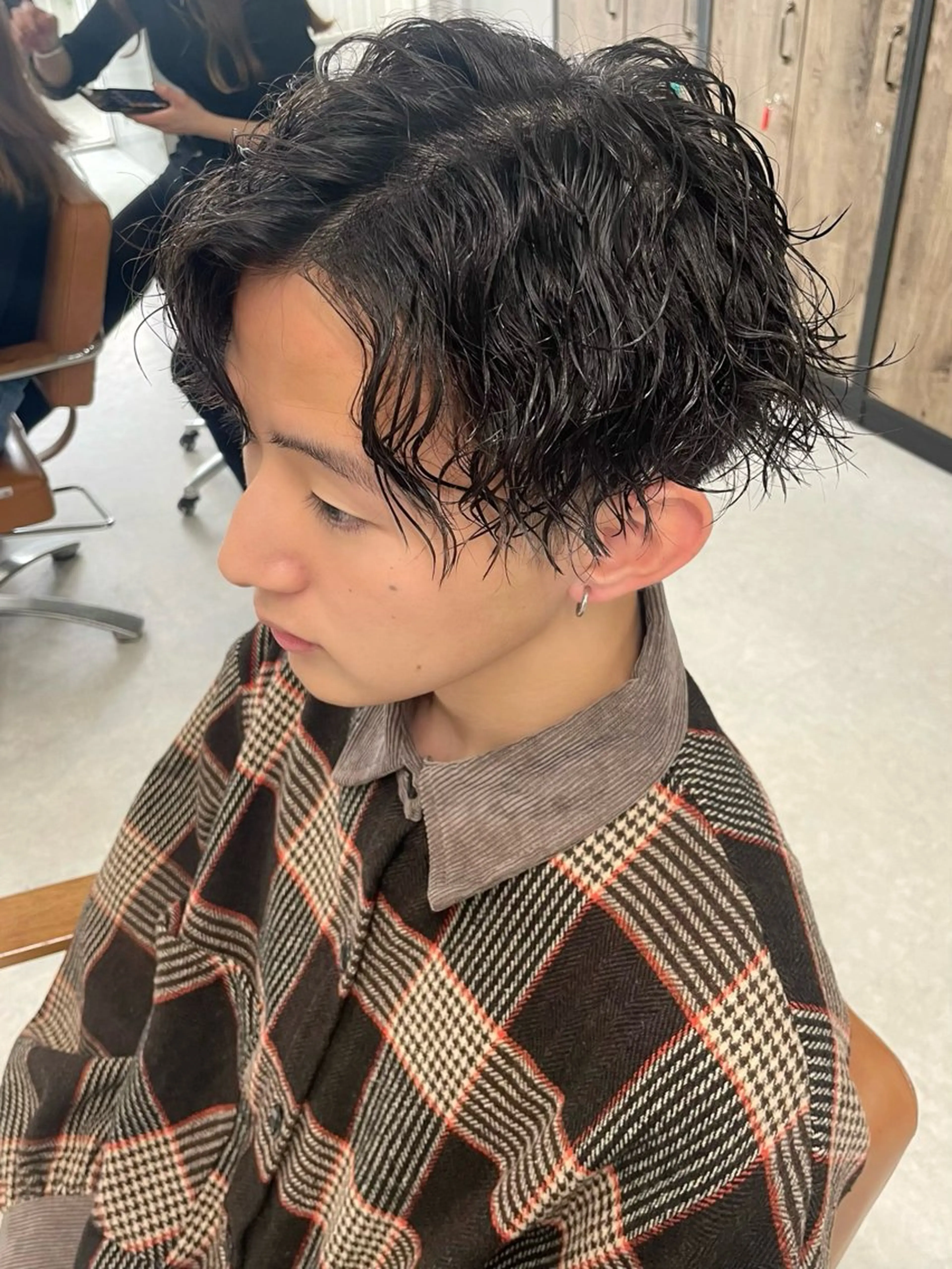 ショート パーマ メンズ メンズ似合わせ🪞 kotoriのヘアスタイル