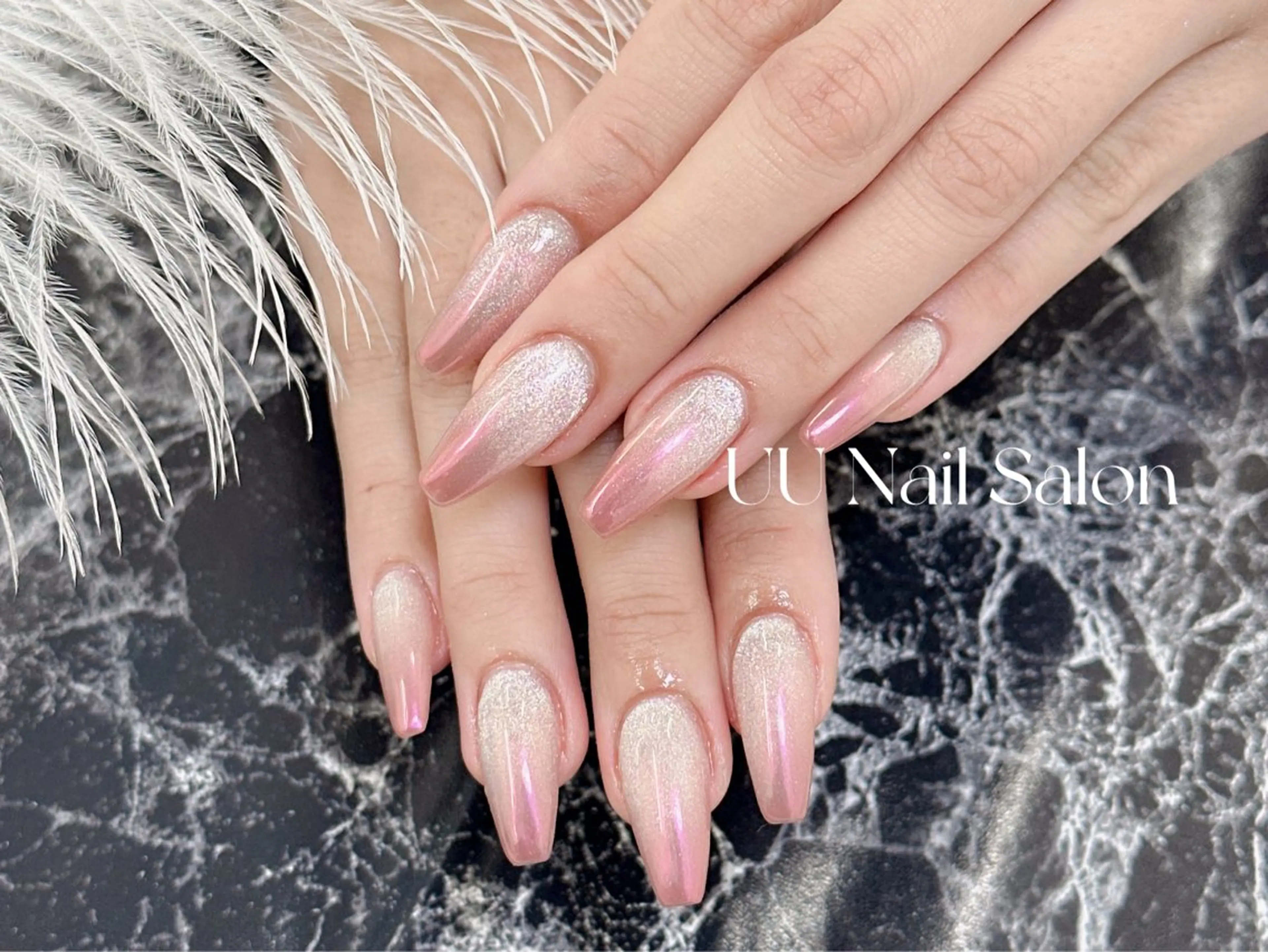 ネイル ミラーネイル ハンドネイル UU Nail Salon 西川口のネイルデザイン