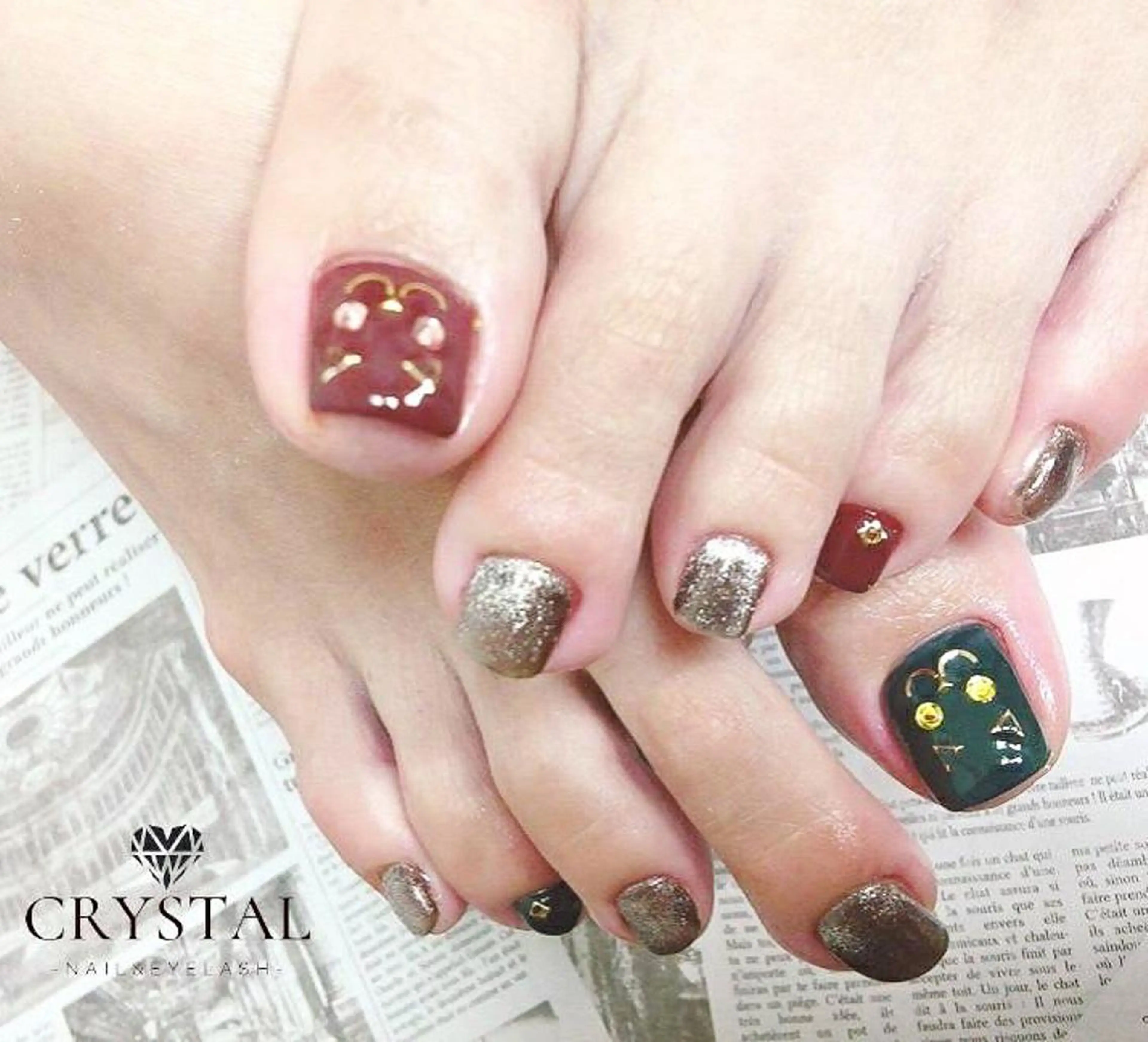 ネイル フットネイル CL Nailのネイルデザイン