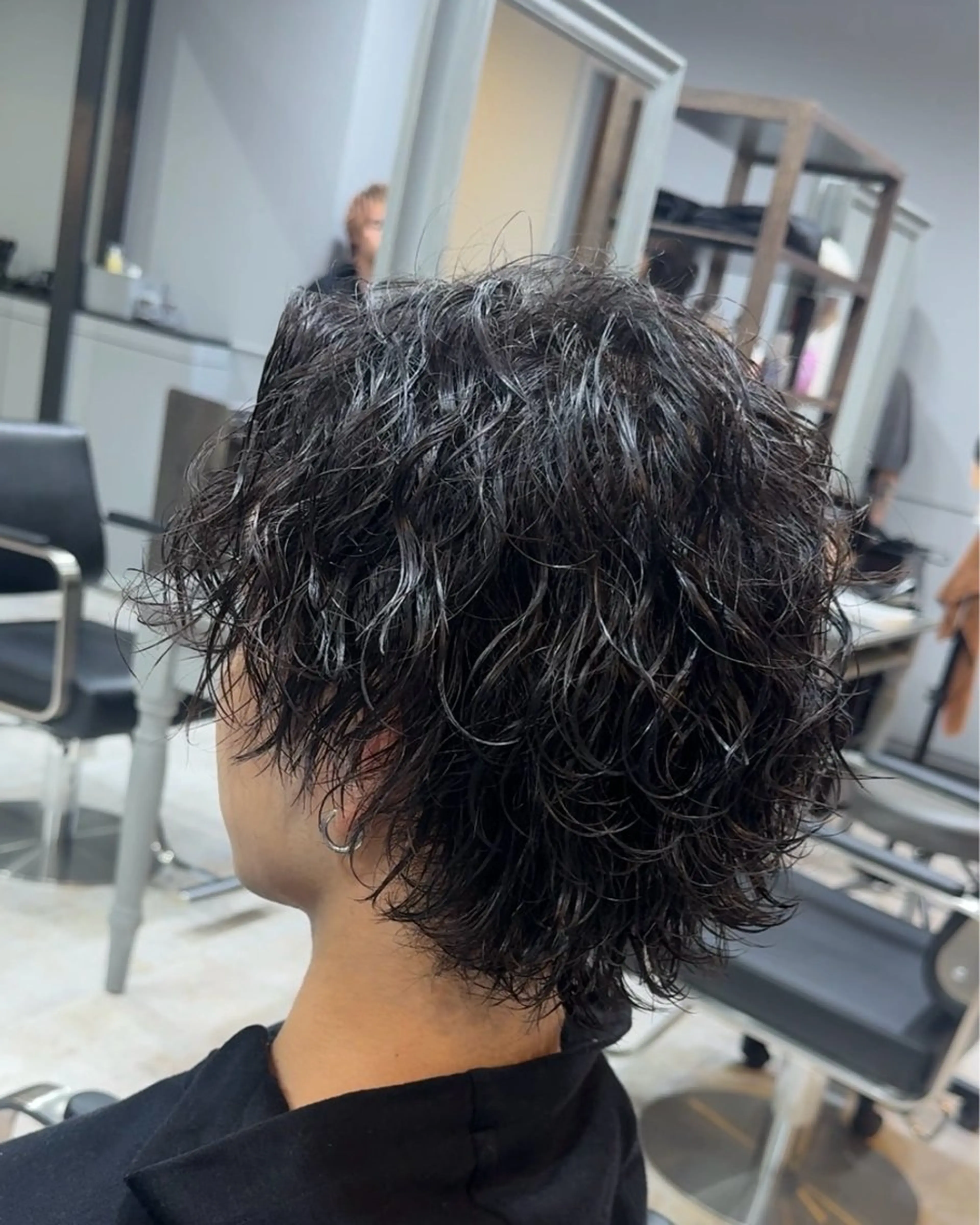 パーマ メンズ カット パーマ Miyabi.💋 ABEYLEVRAIのヘアスタイル