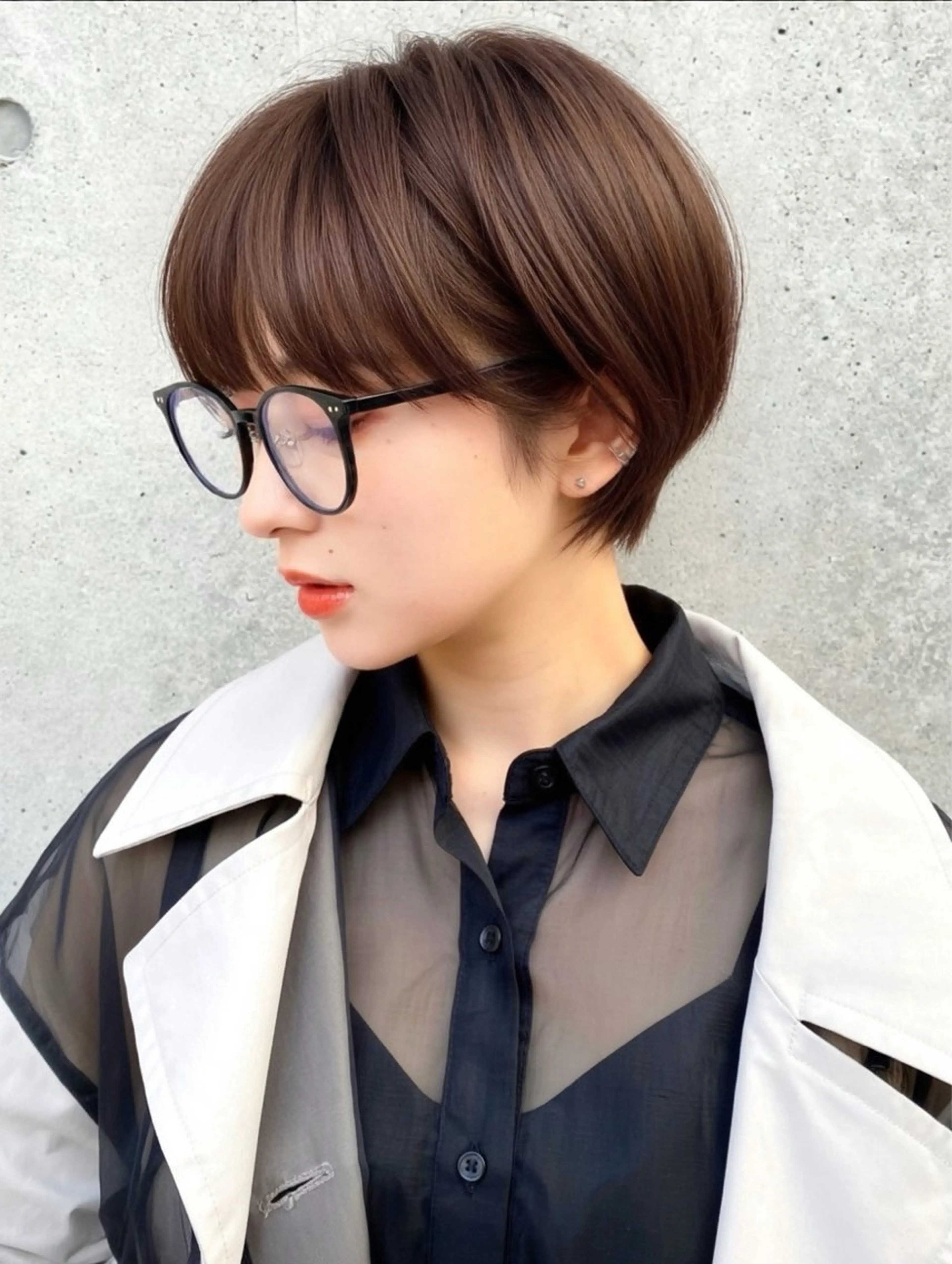 ショート D.I.E.V.A錦糸町店所属・🫧似合わせショート 🫧レイヤー/清野のヘアスタイル