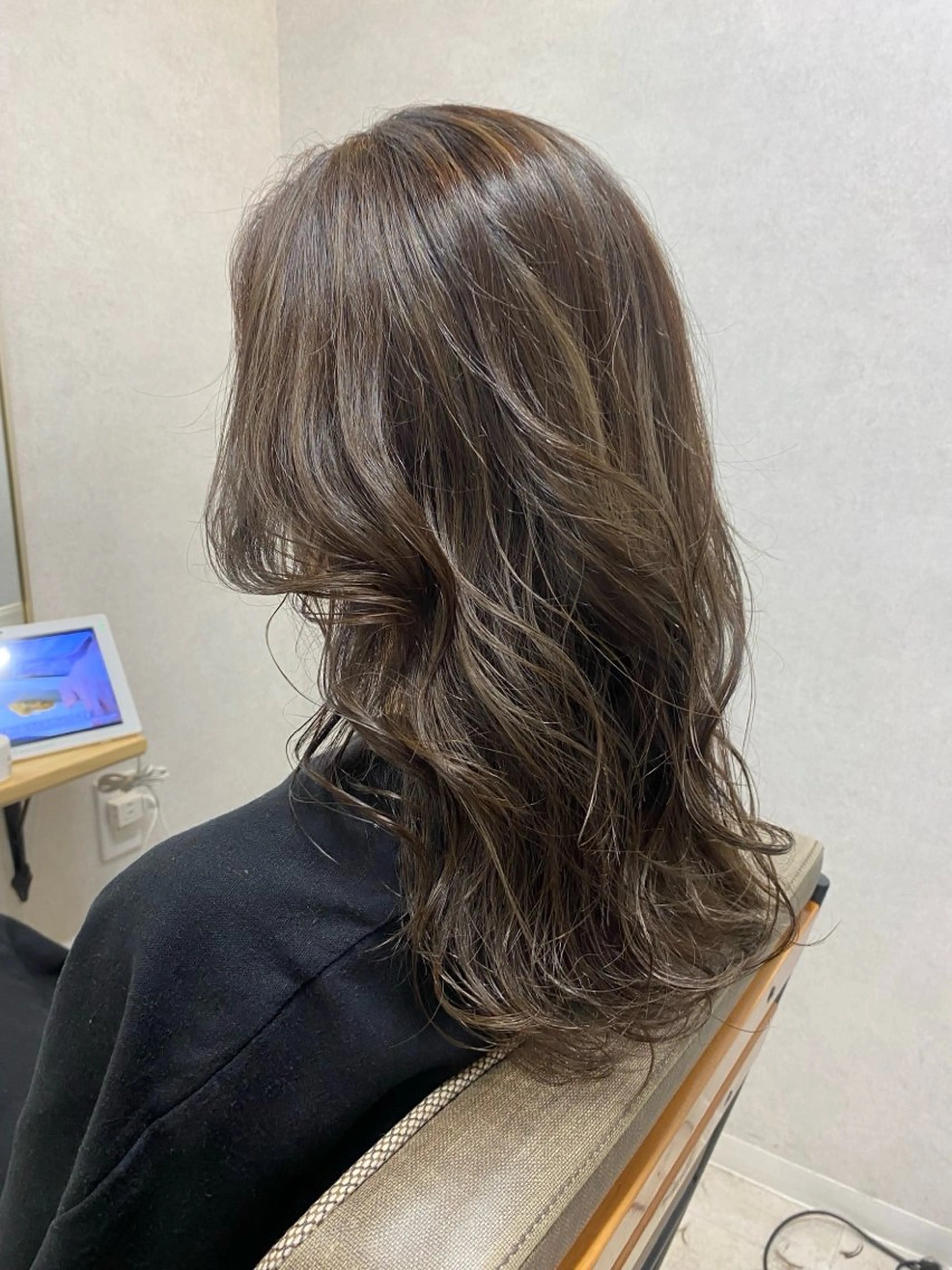 ロング カラー 🦖透明感カラー 🦖三橋広空のヘアスタイル