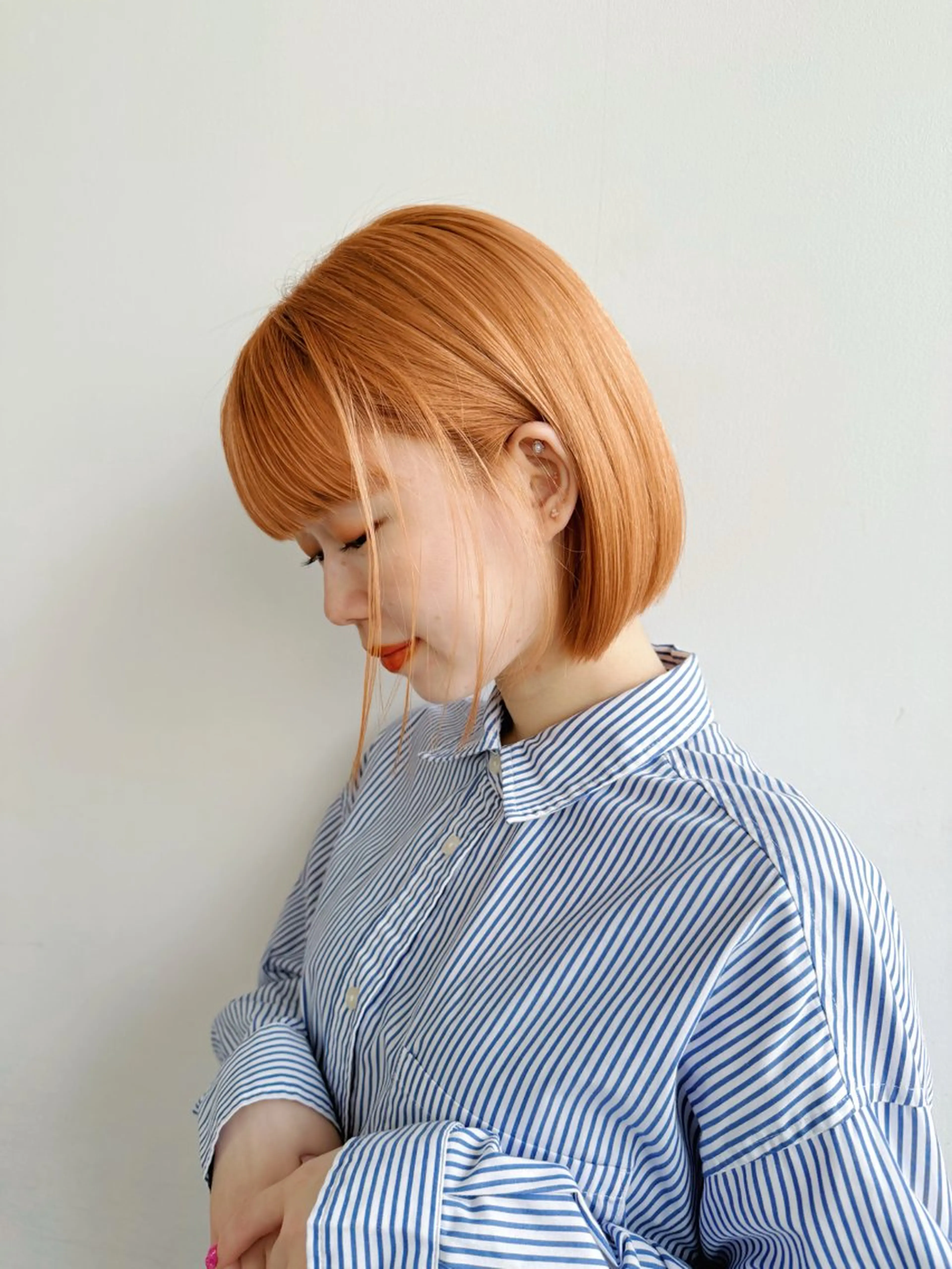 ショート カラー ❤️アヤカ Wカラー ボブ レイヤー❤️のヘアスタイル