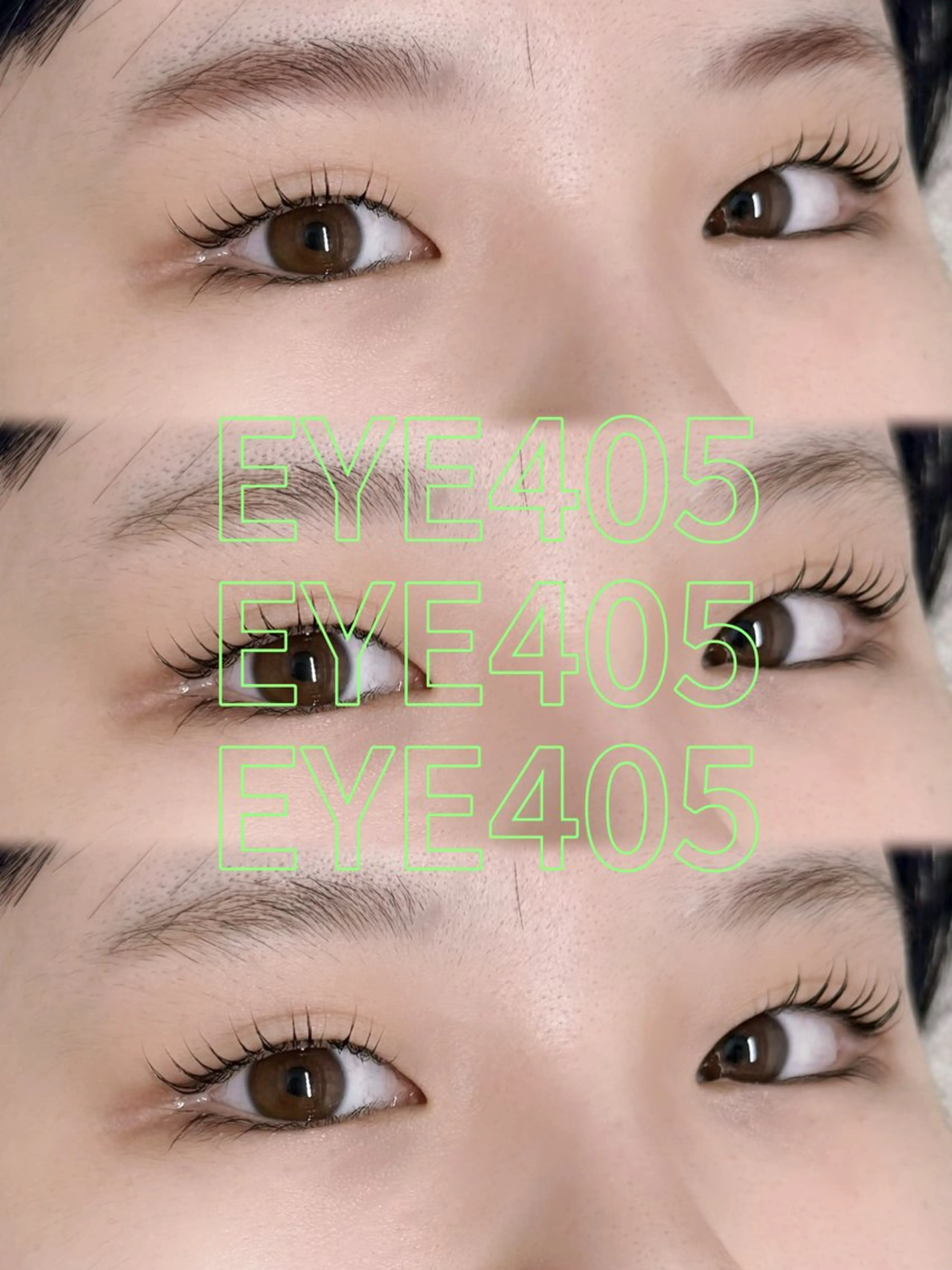 マツエク・マツパ 一重×まつ毛パーマ マツパ EYE405 /Kana¨̮の眉毛・アイブロウイメージ