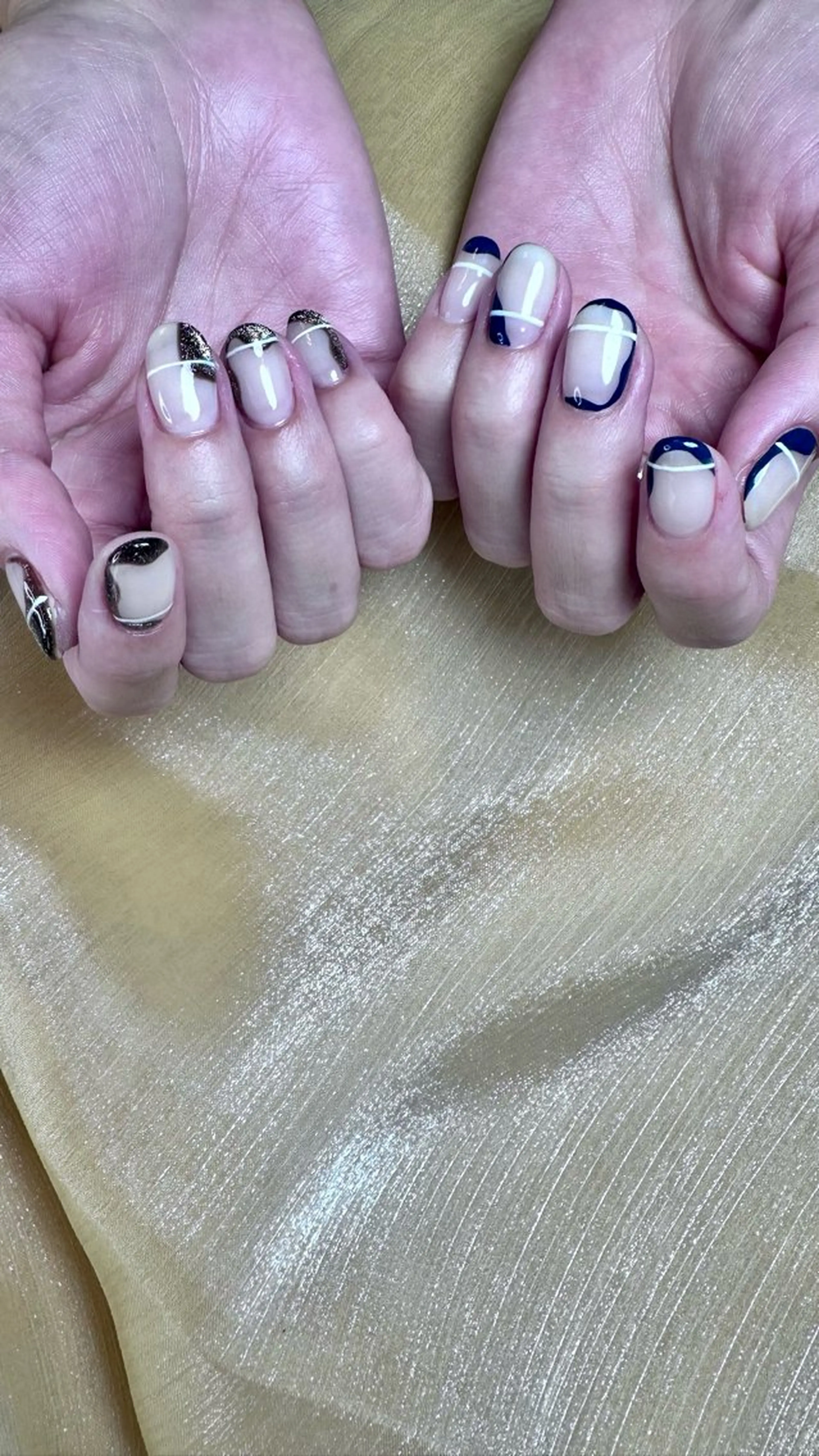 ネイル ニュアンスネイル ハンドネイル ハンドケア Atelier Ariのネイルデザイン