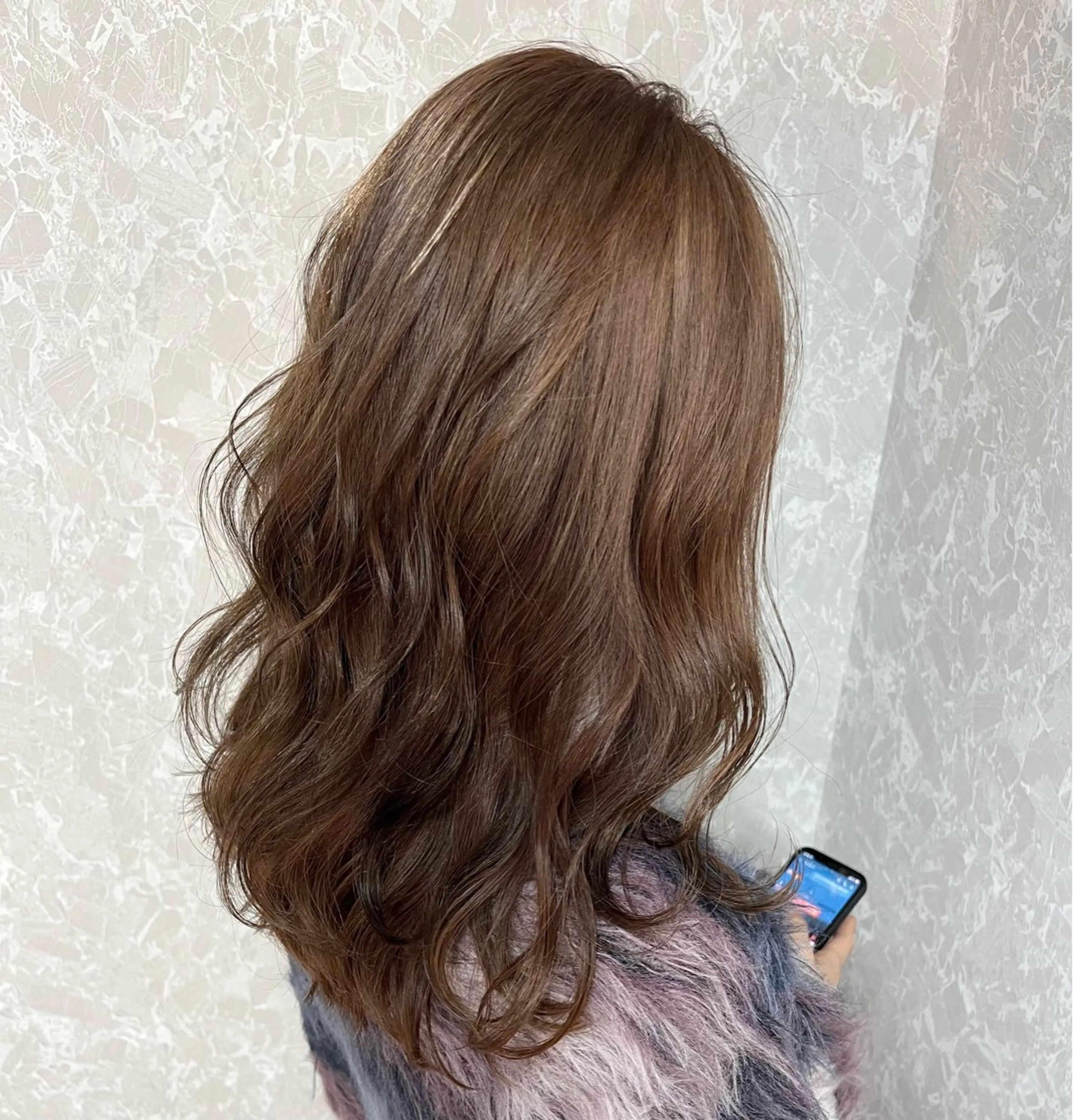 ロング カラー ヘアカラー 池田 真衣のヘアスタイル