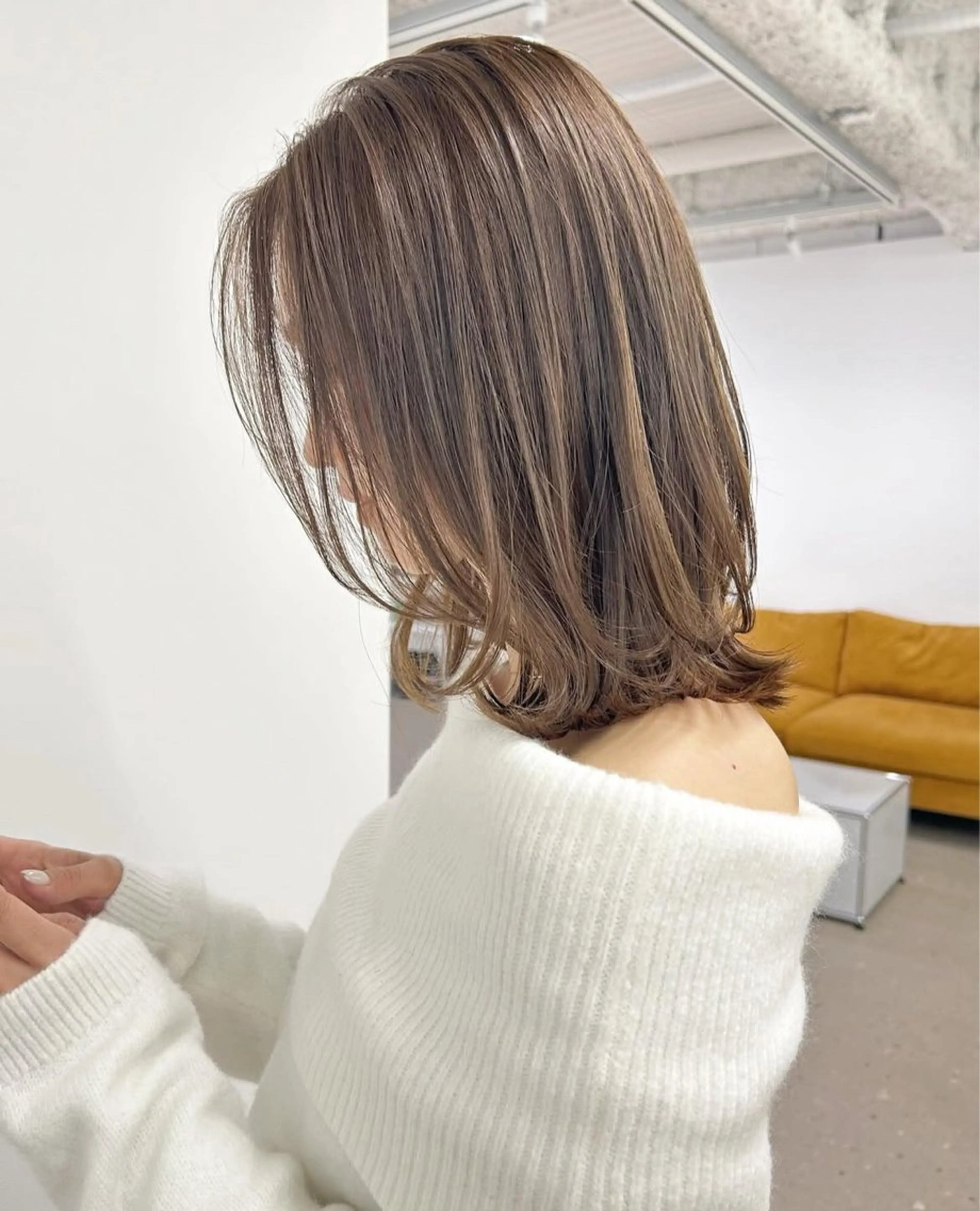 ミディアム ミディアムレイヤー レイヤーカット 池田 未瑠のヘアスタイル